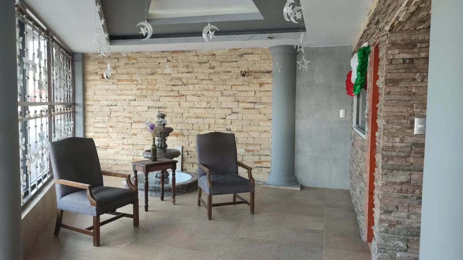 Living room in Hotel los coloniales de reynosa