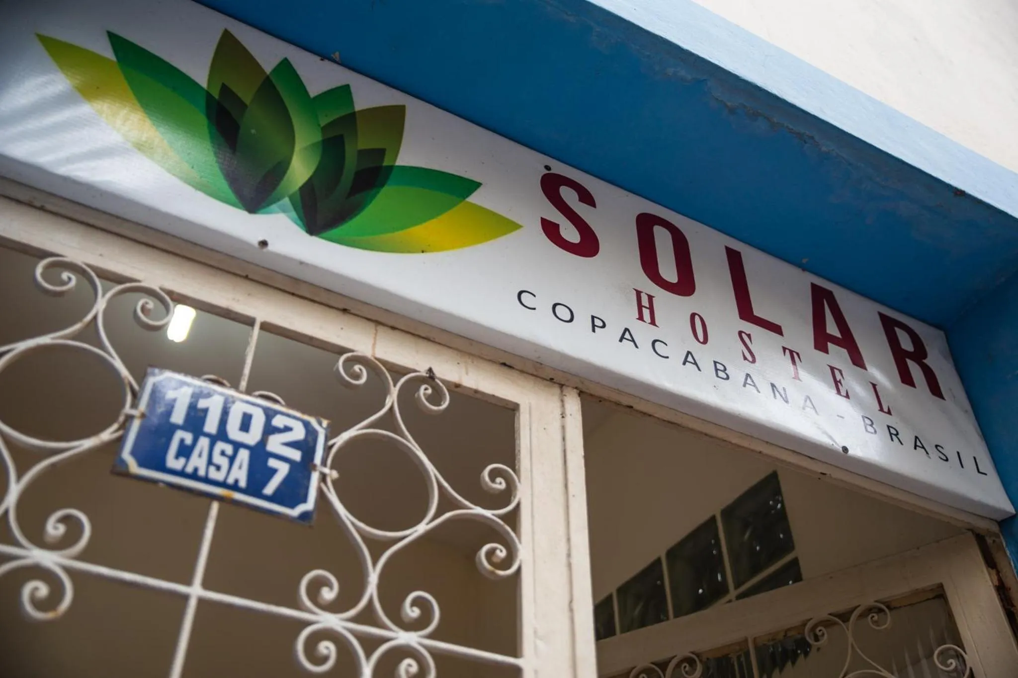 Logo/Certificate/Sign in Solar Hostel Beach Copacabana