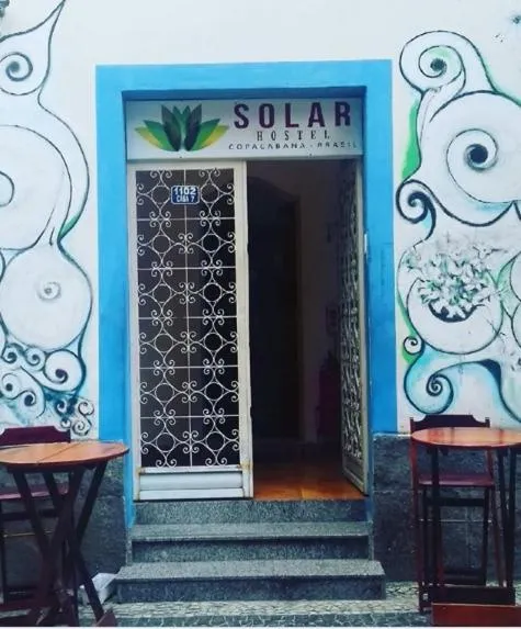 Facade/entrance in Solar Hostel Beach Copacabana