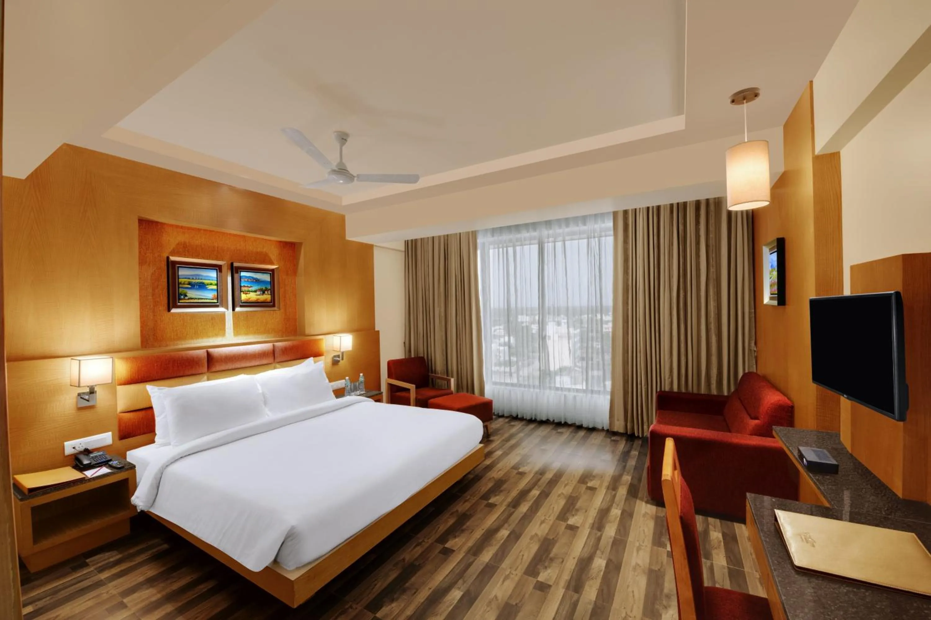 Bed in The Fern Residency Somnath