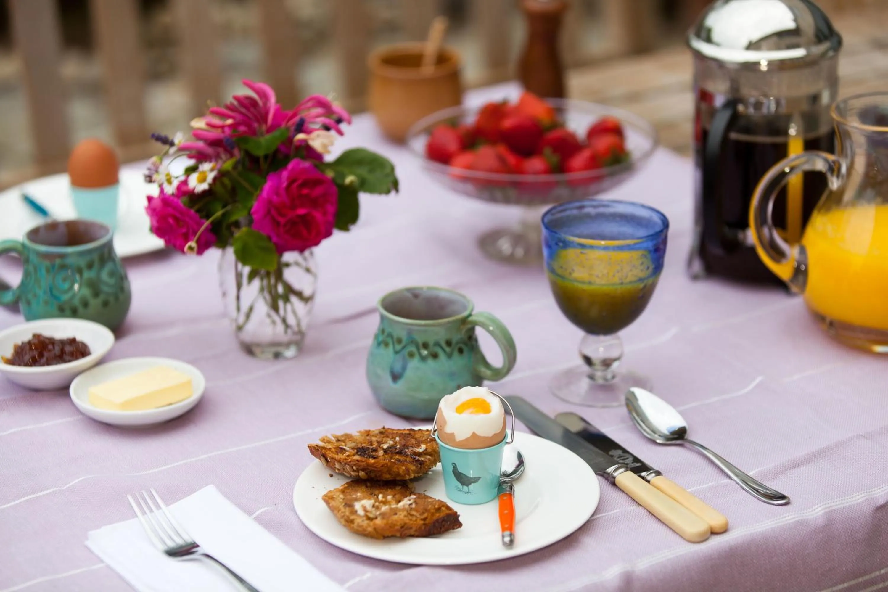 Breakfast in Glebe Farm B&B