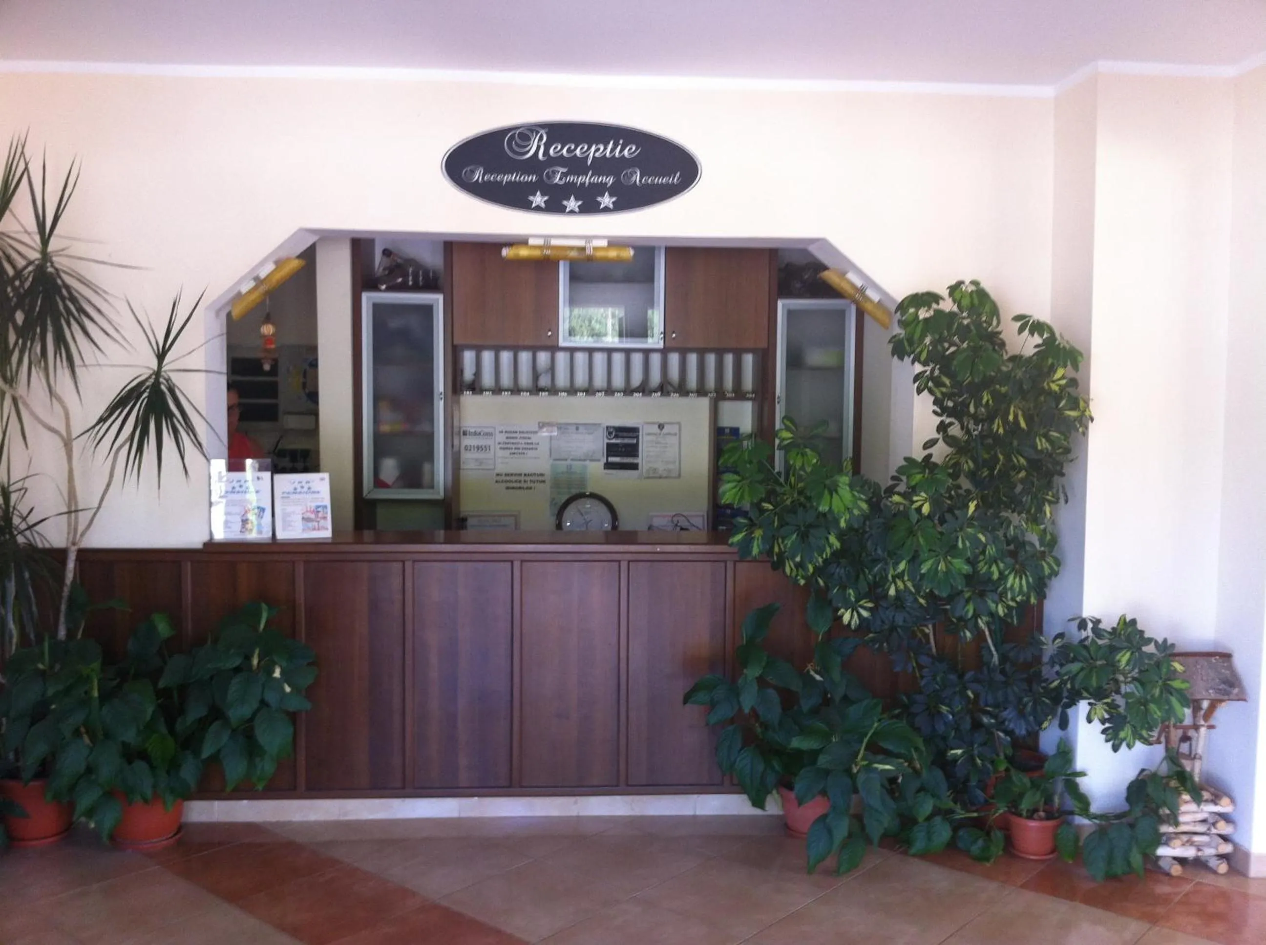 Lobby or reception in JRB Hotel