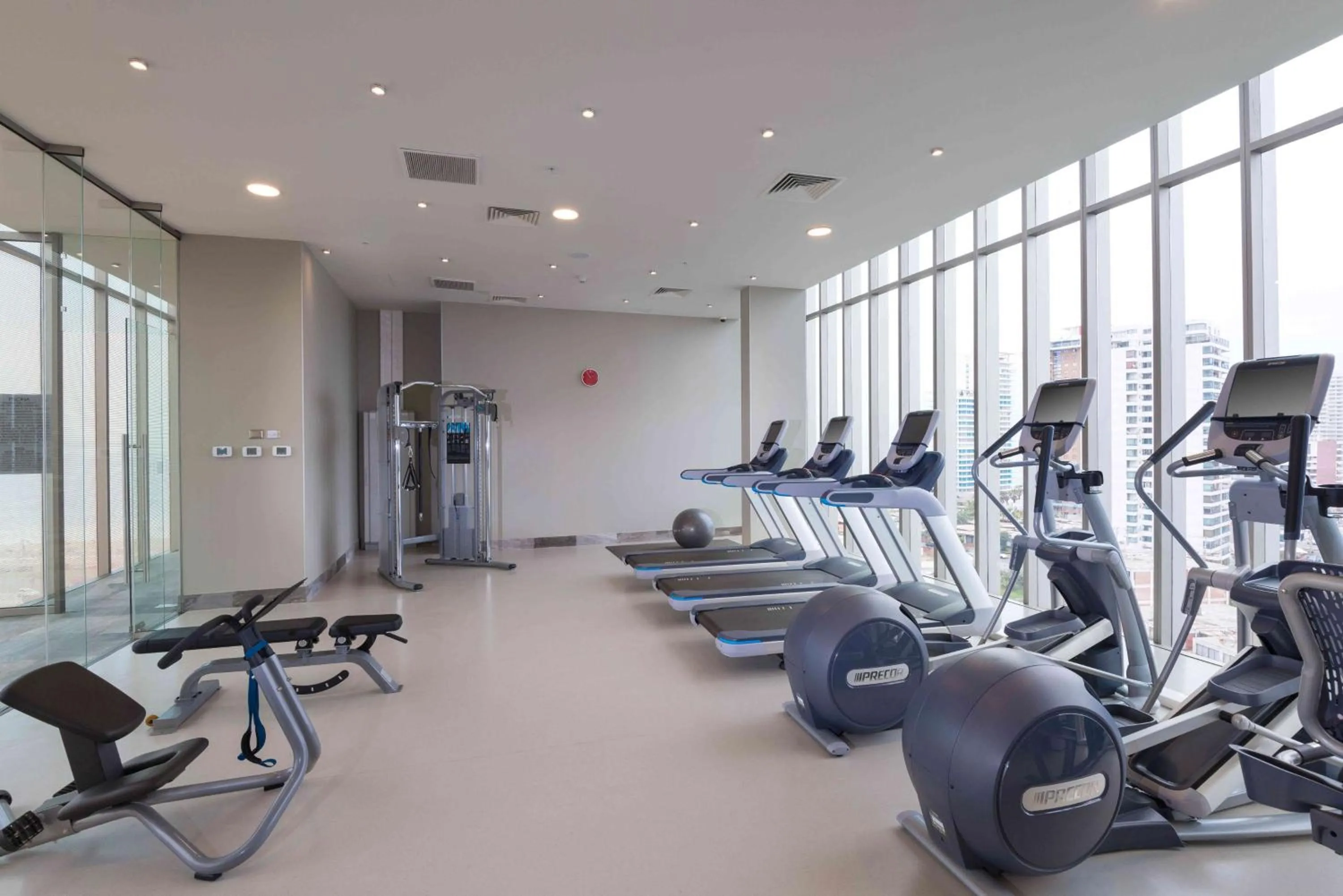 Fitness centre/facilities in Hilton Garden Inn Iquique