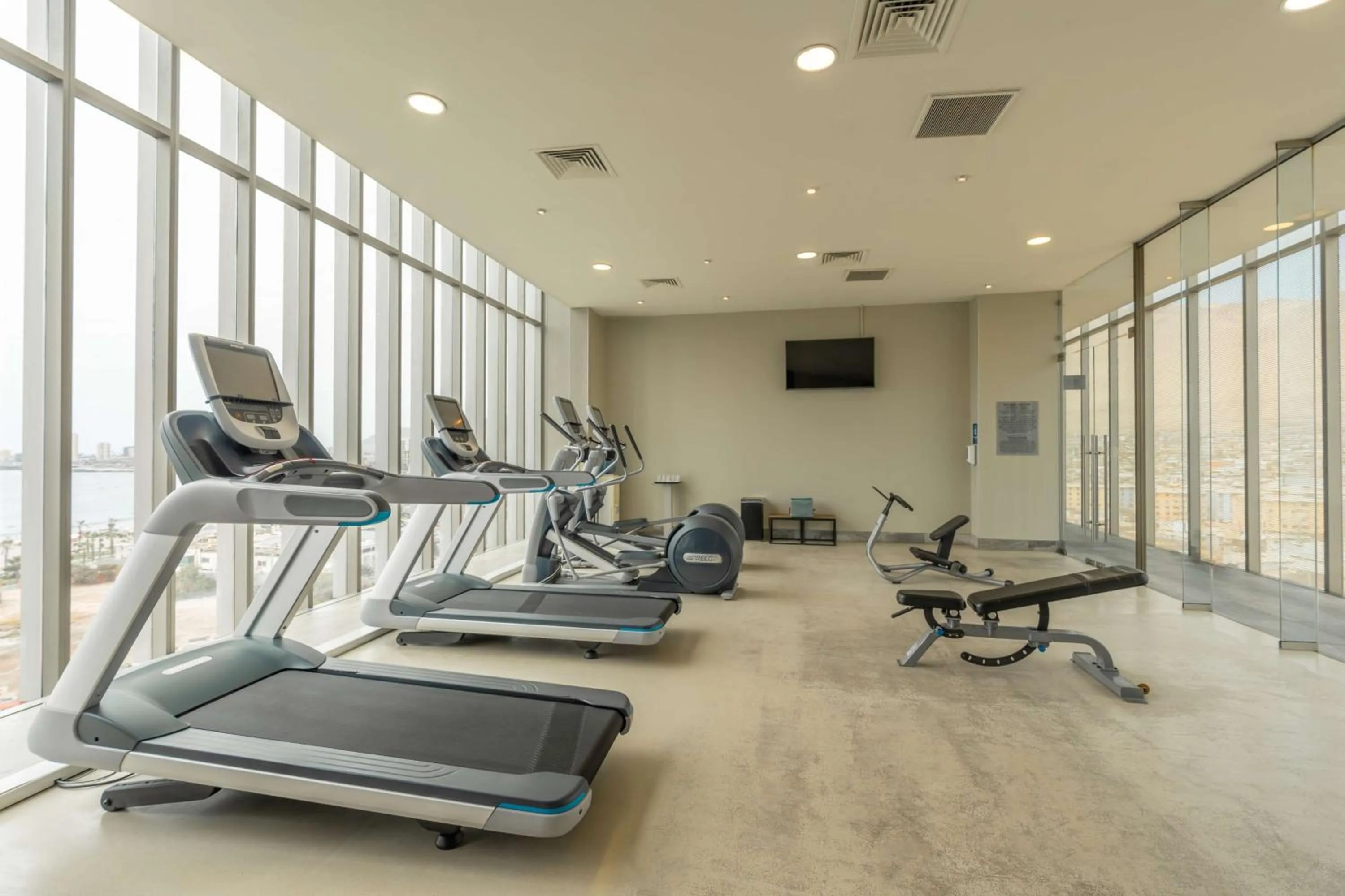 Fitness centre/facilities in Hilton Garden Inn Iquique