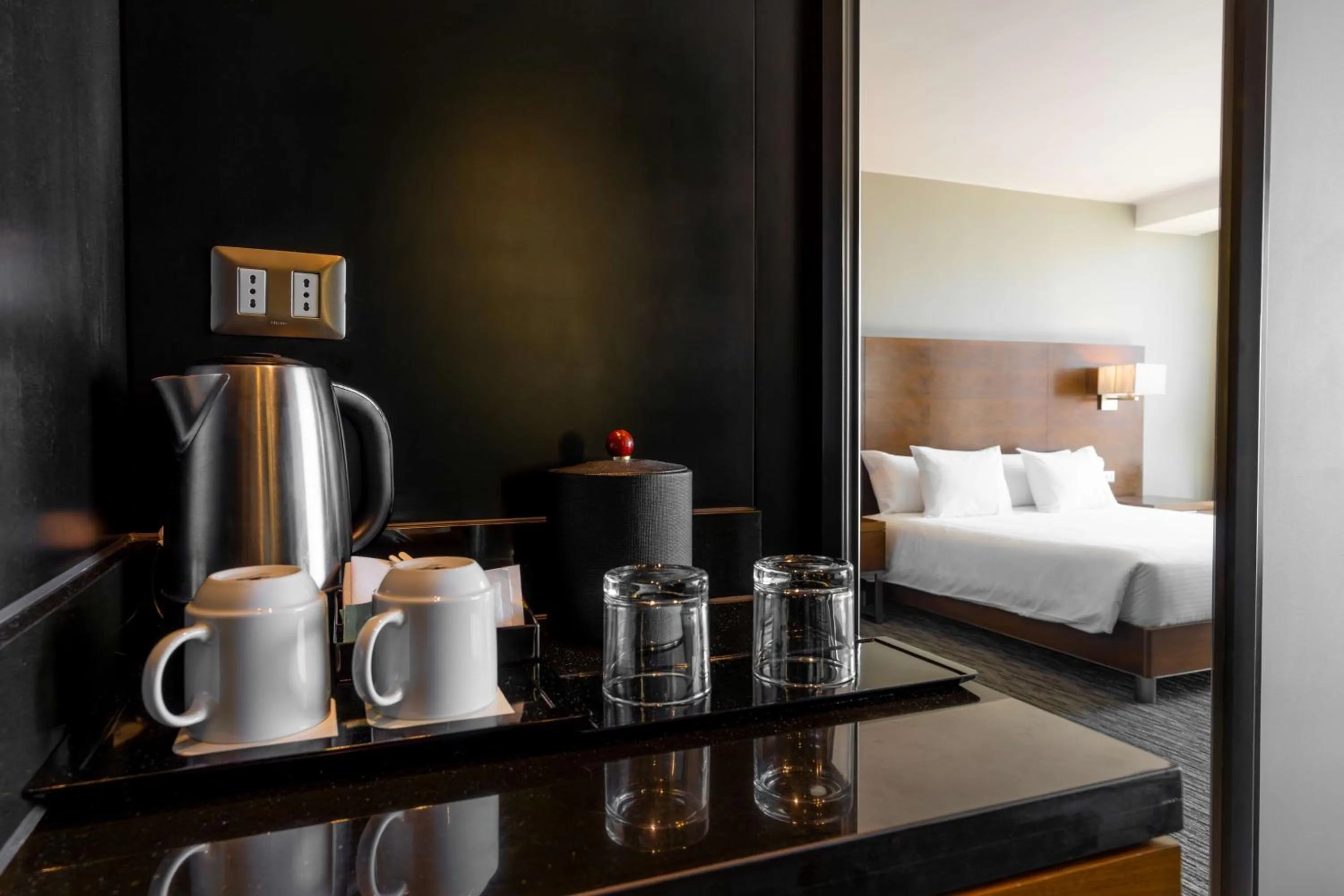 Photo of the whole room, Bed in Hilton Garden Inn Iquique