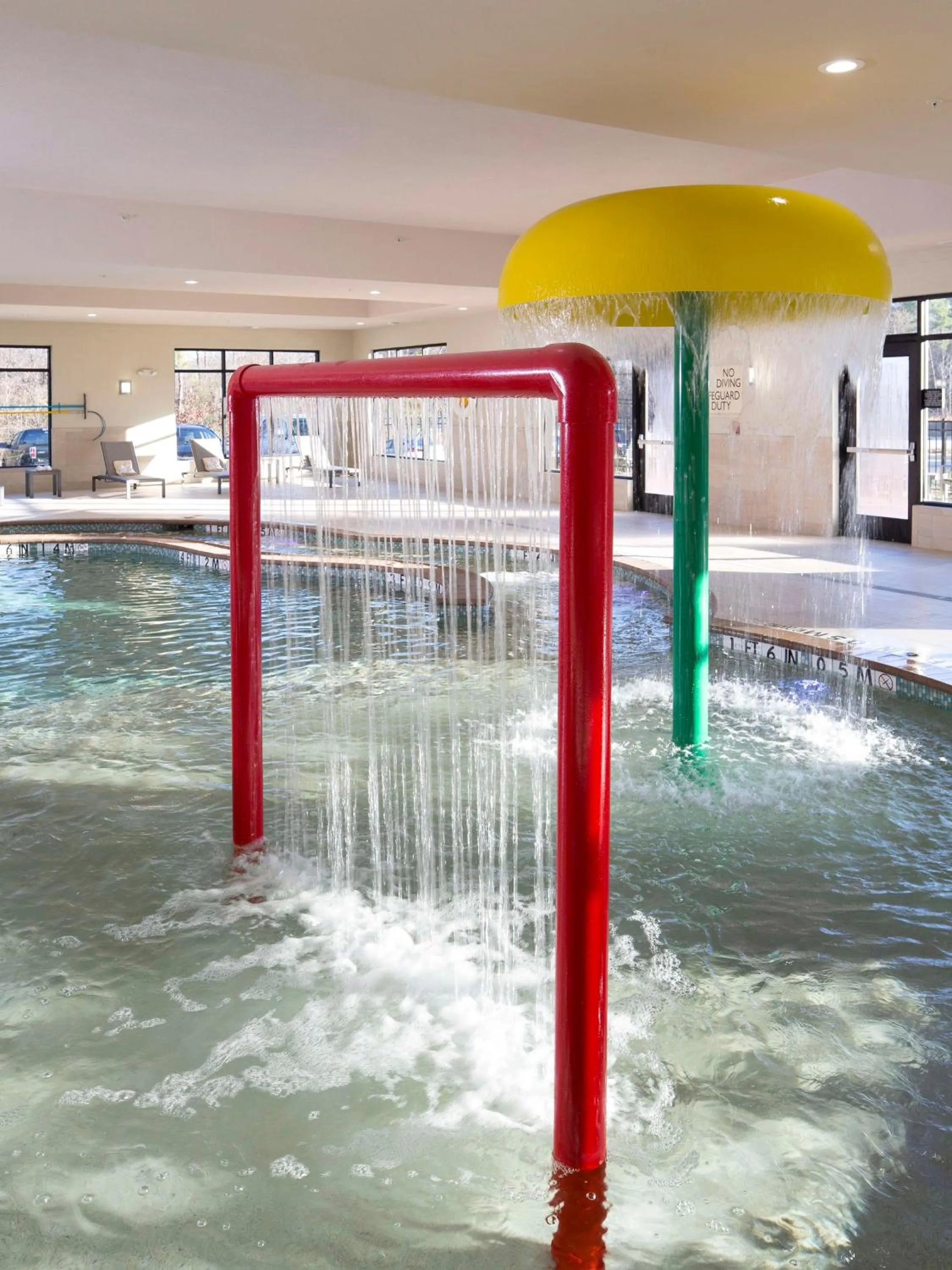 Pool view in Longview Hilton Garden Inn