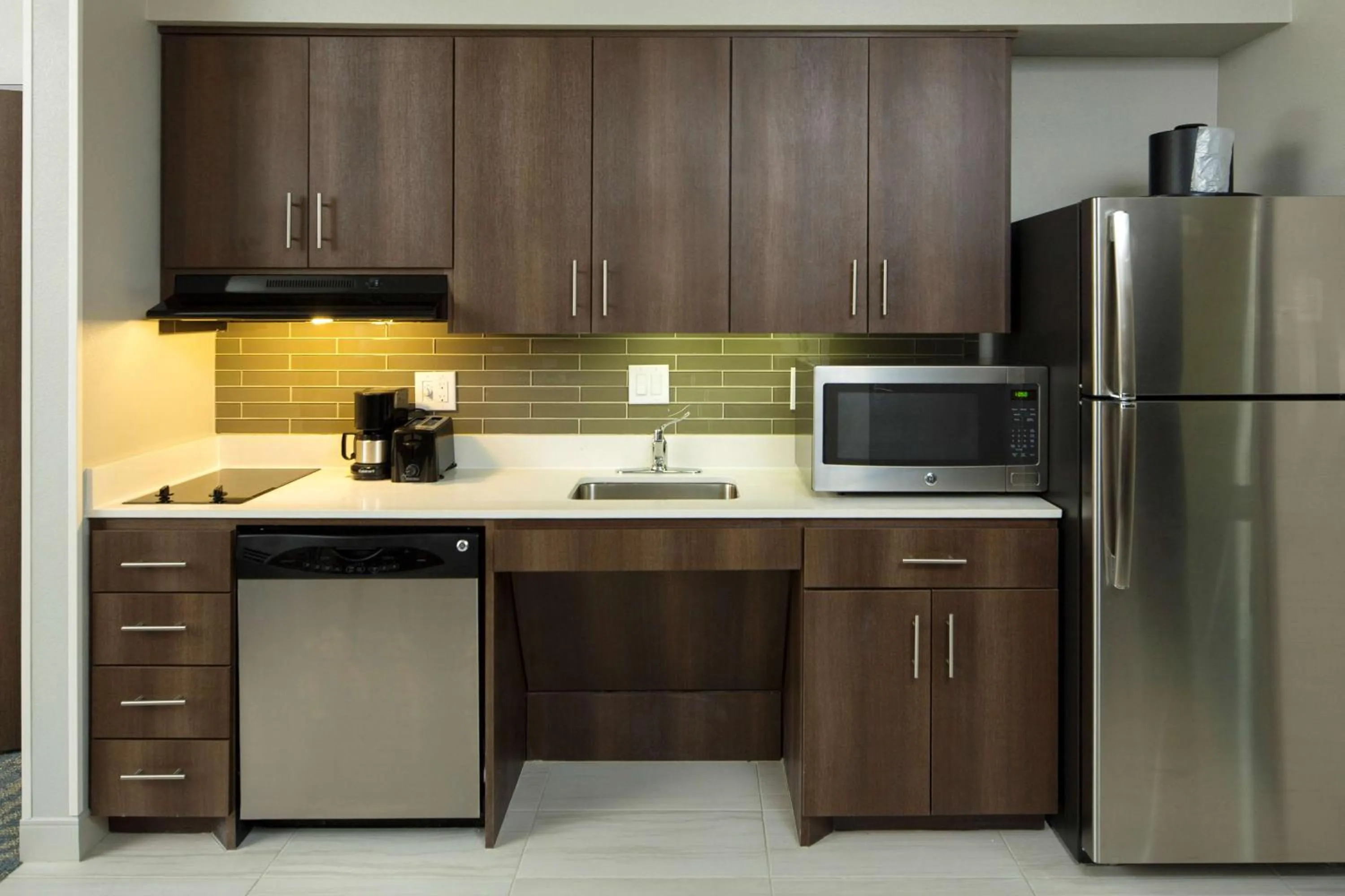 Kitchen or kitchenette in Homewood Suites by Hilton Houston/Katy Mills Mall