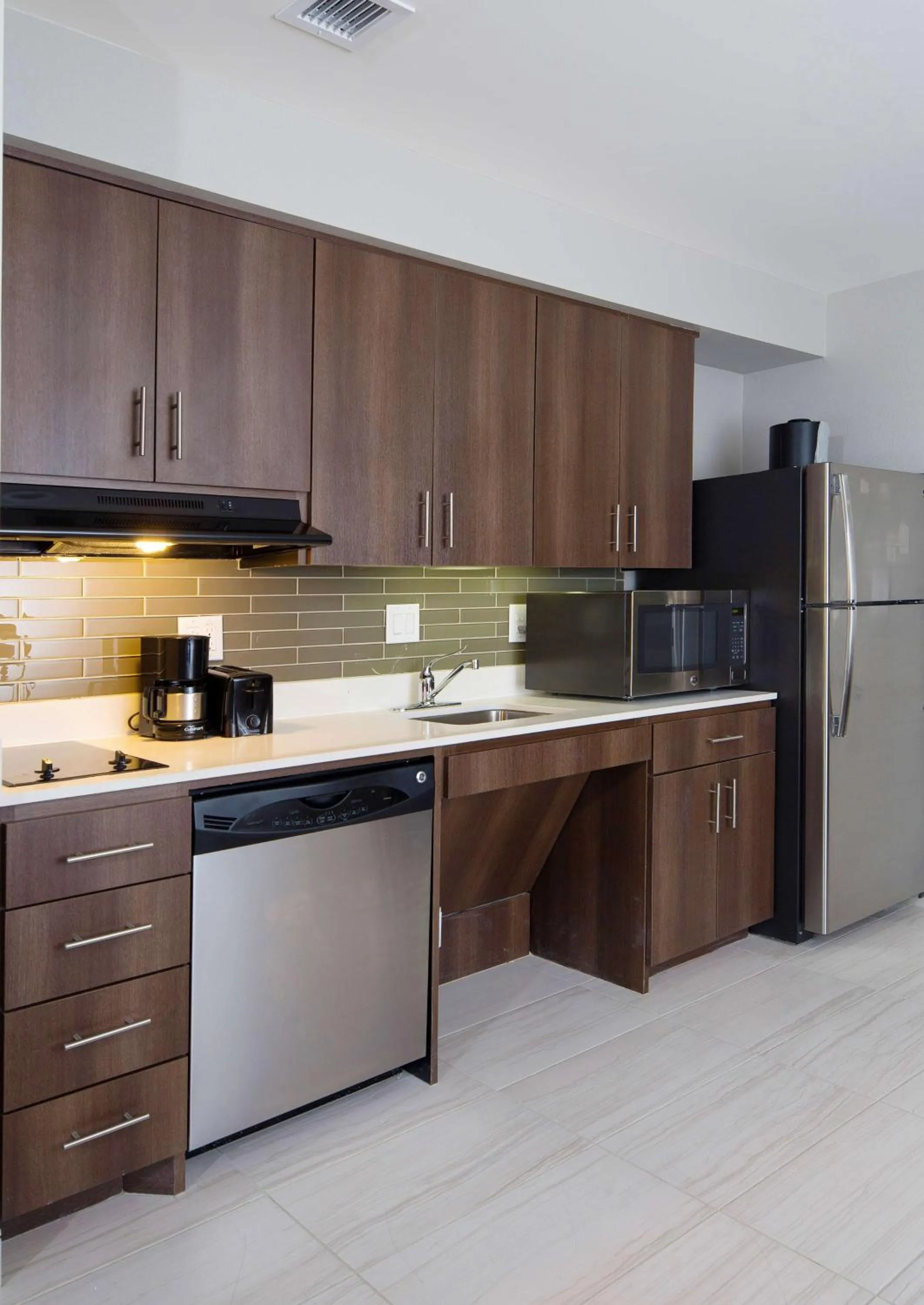 Kitchen or kitchenette in Homewood Suites by Hilton Houston/Katy Mills Mall