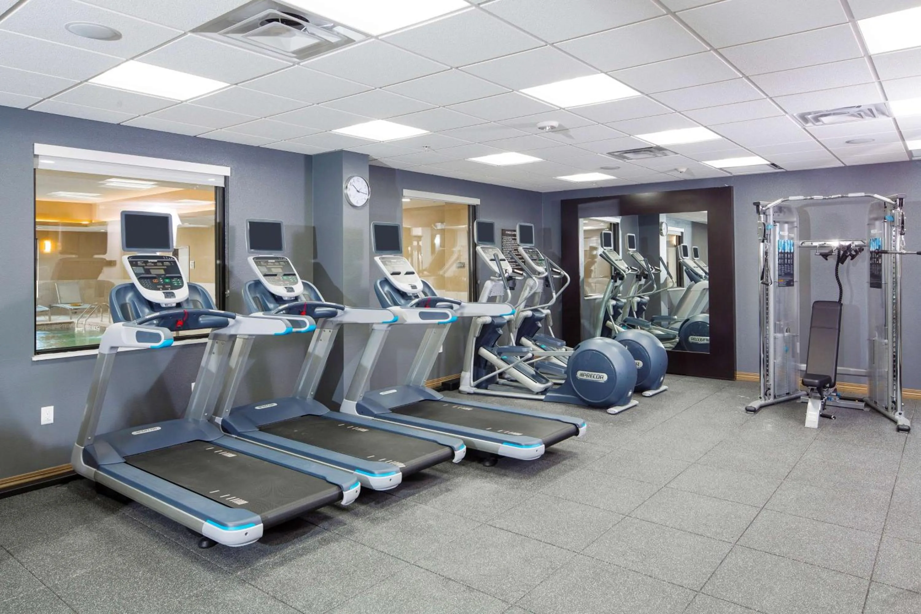 Fitness centre/facilities in Homewood Suites by Hilton Houston/Katy Mills Mall