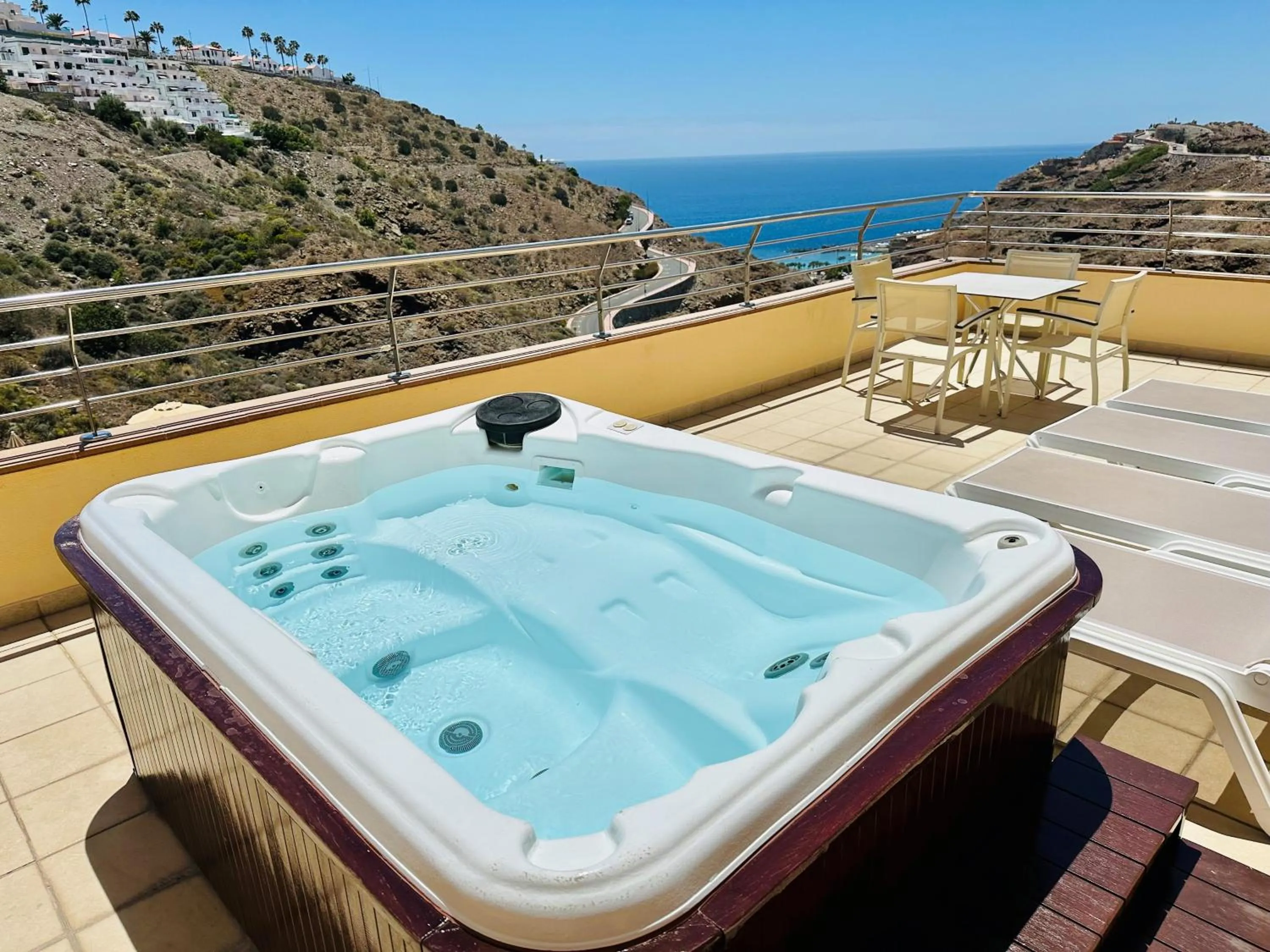 Hot Tub in Holiday Club Sol Amadores