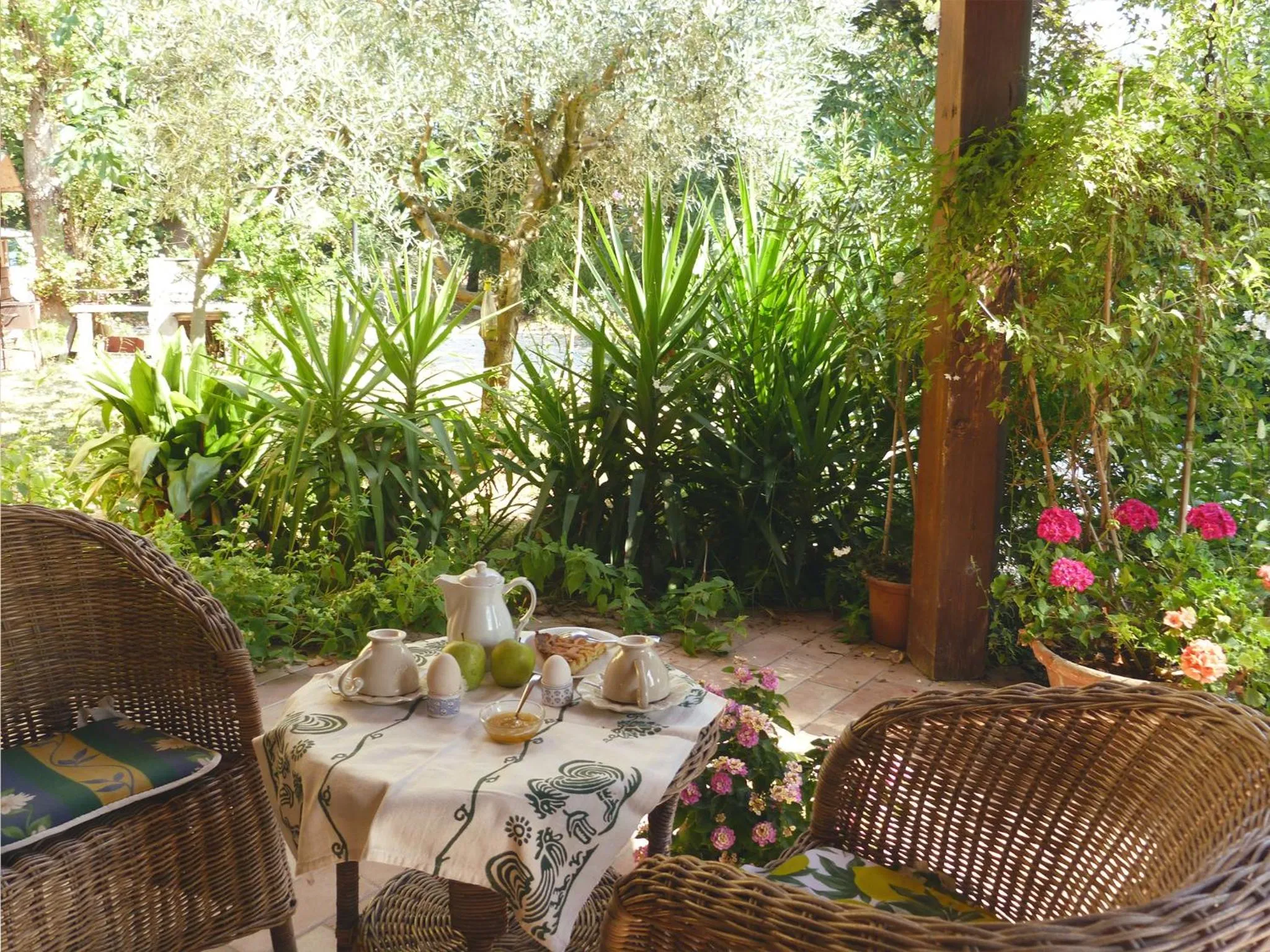 Breakfast in Pian del Pigro