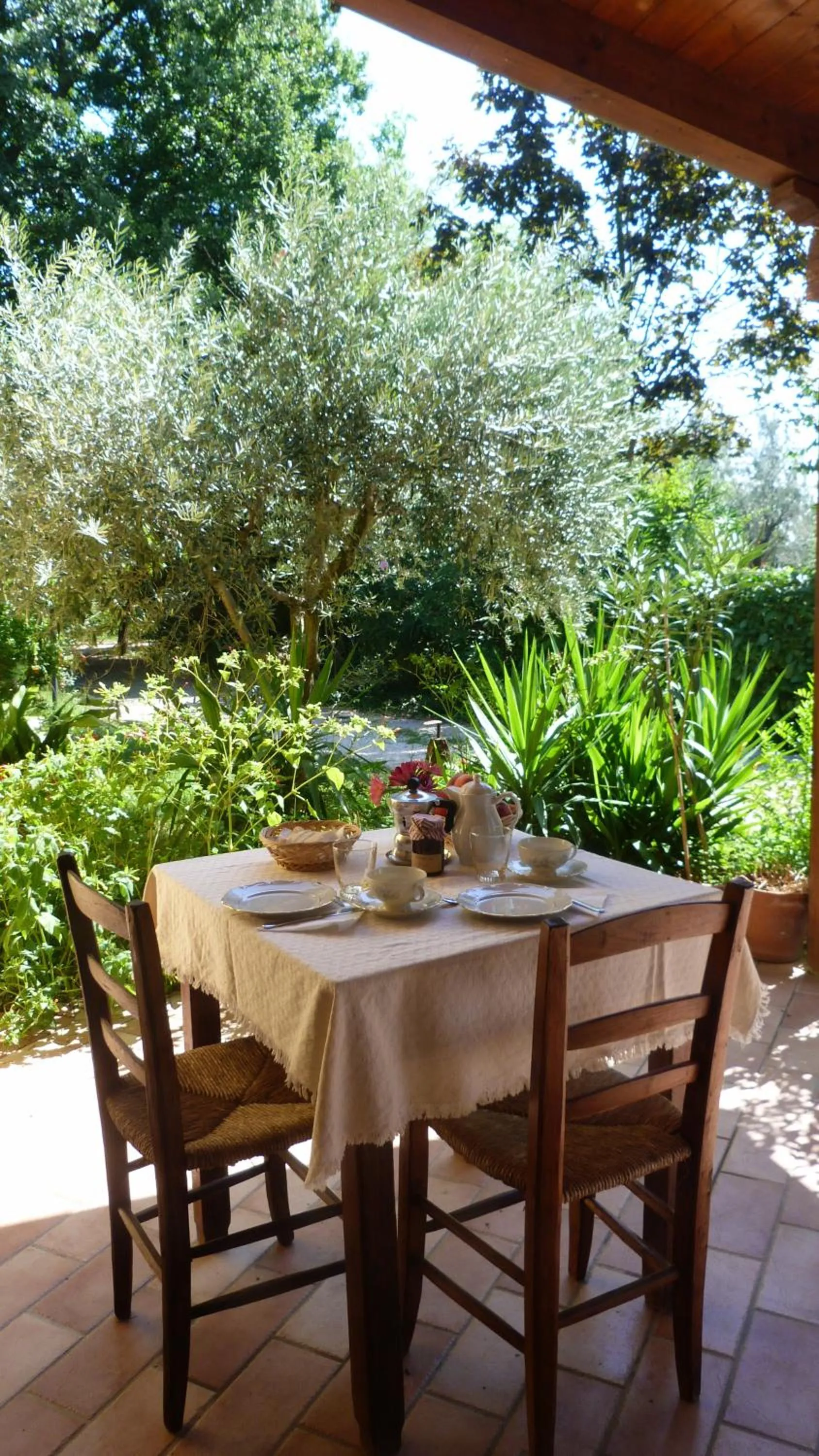 Breakfast in Pian del Pigro
