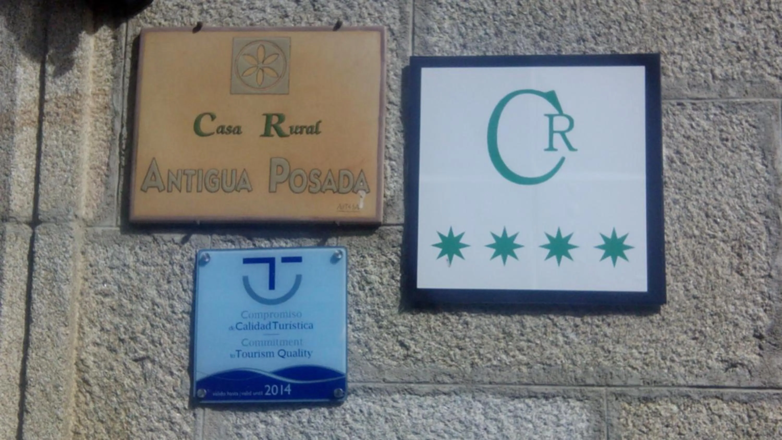 Property logo or sign in Antigua Posada, Valle del Jerte