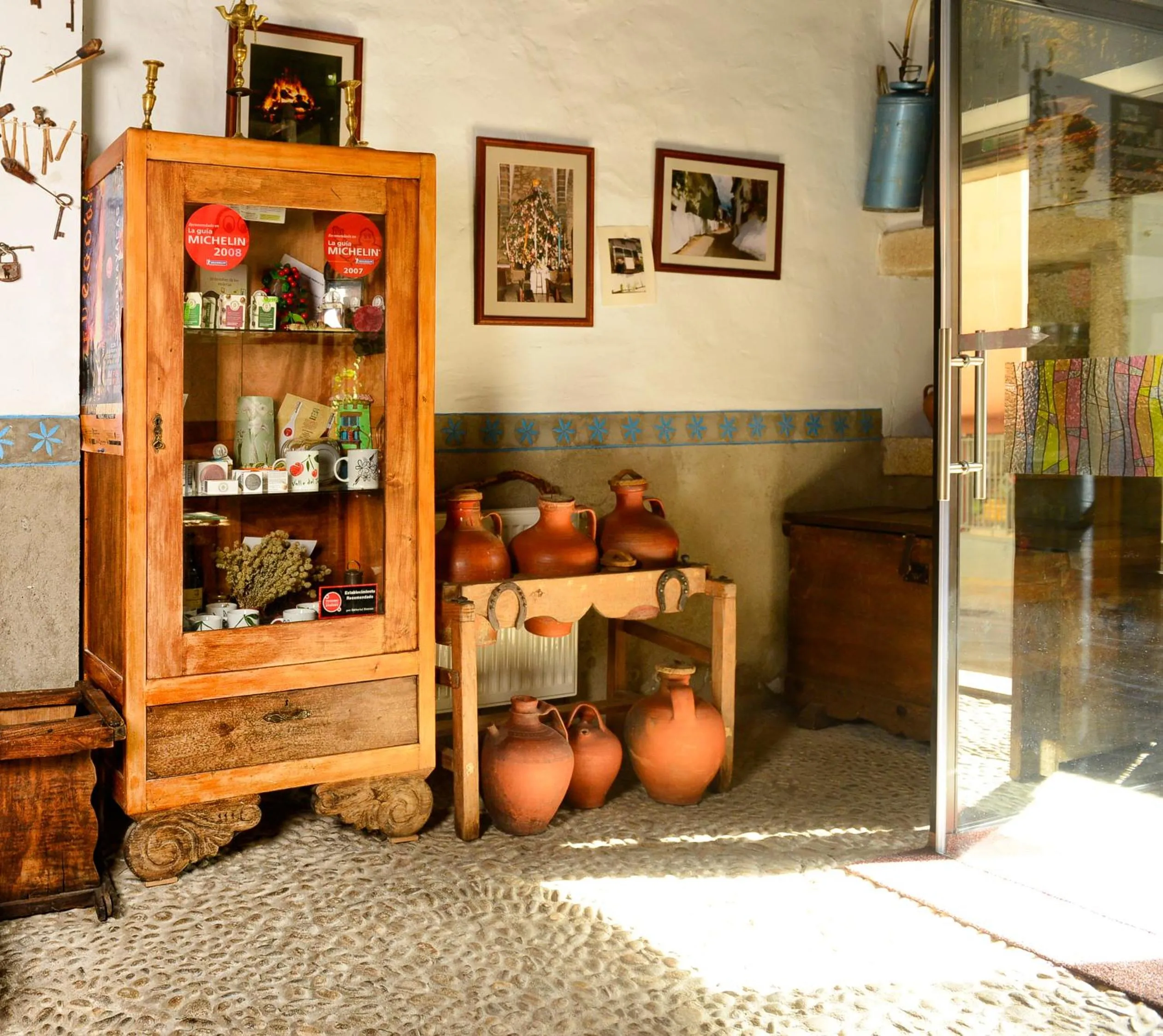 Lobby or reception in Antigua Posada, Valle del Jerte