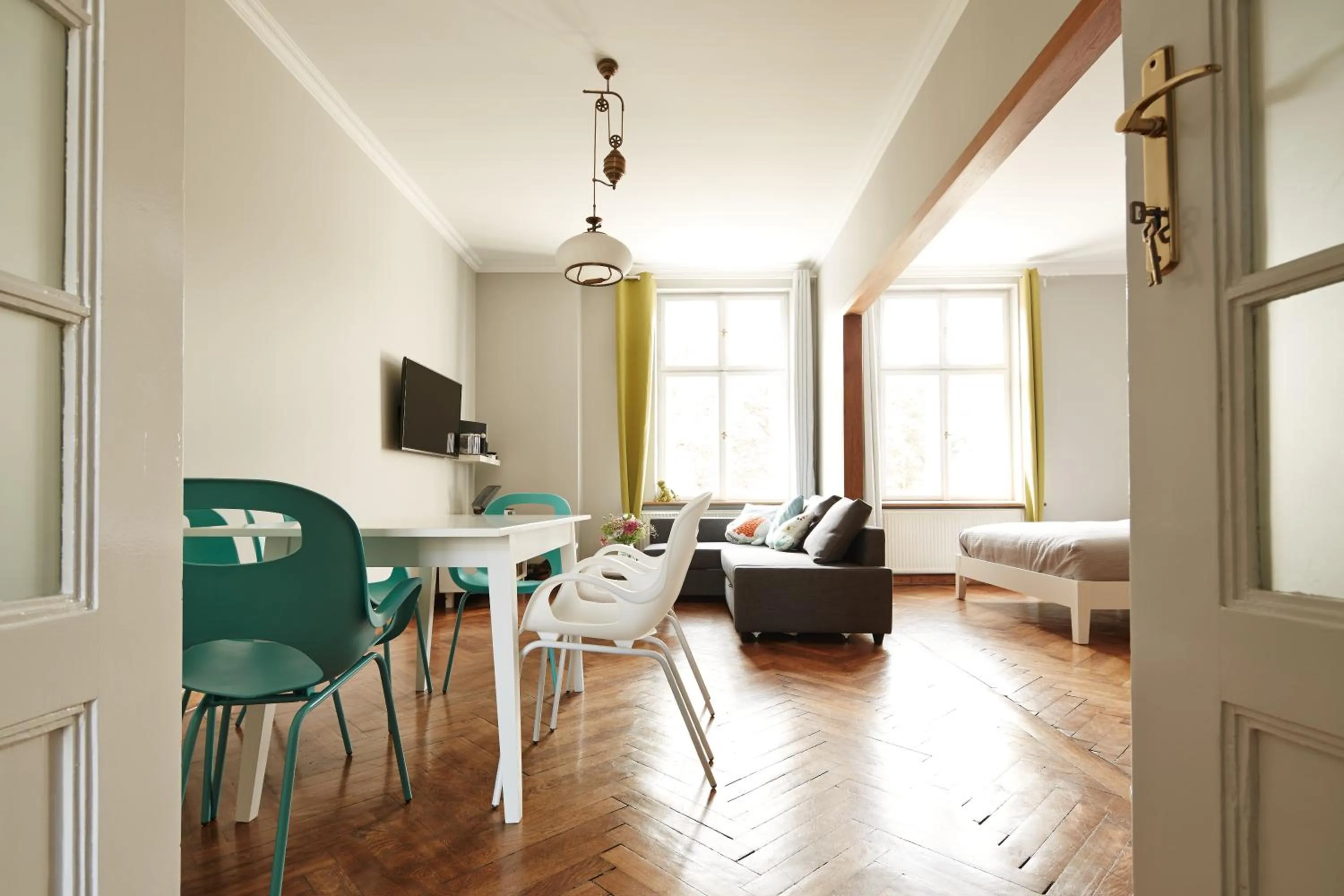 TV and multimedia, Bed in PlayRoom Aparthotel