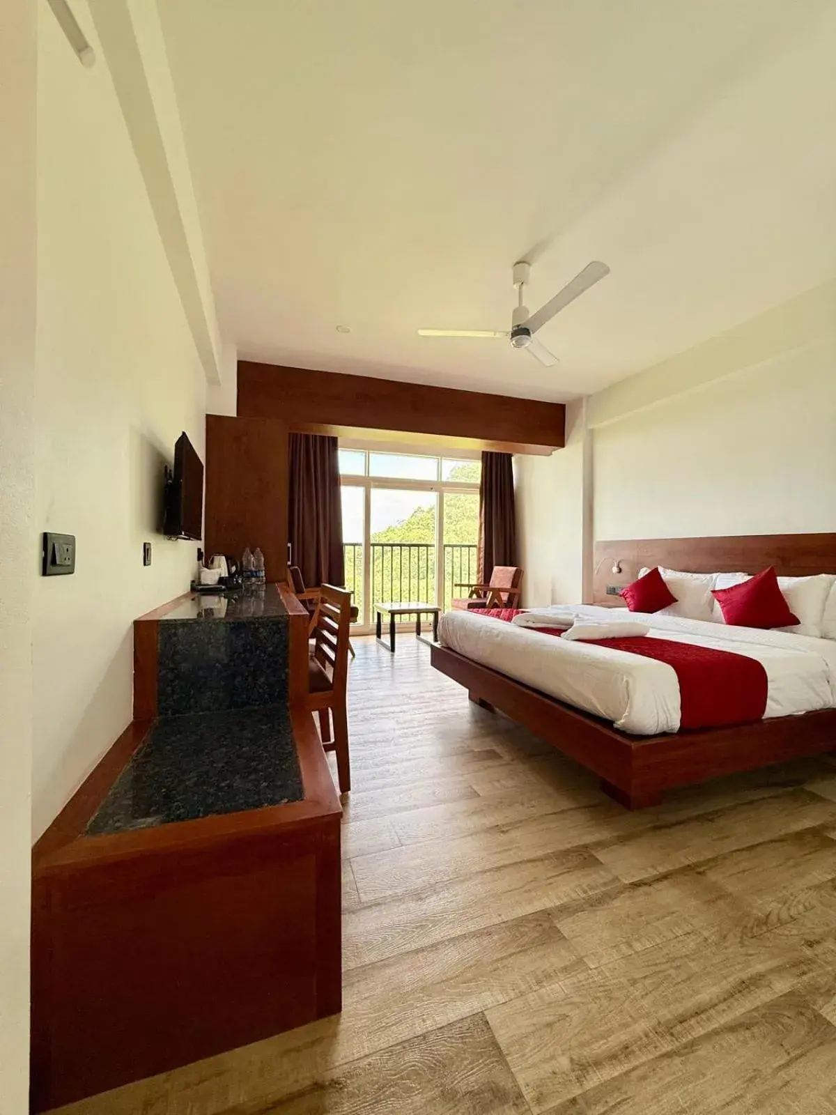 King Room with Pool View in Vanaheim Resort King Room with Pool View in Vanaheim Resort
