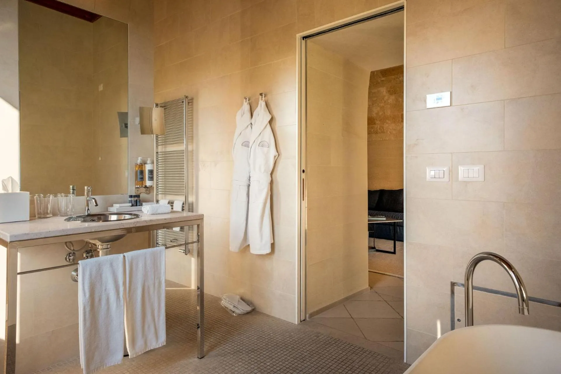 Bathroom in La Fiermontina Luxury Home Hotel