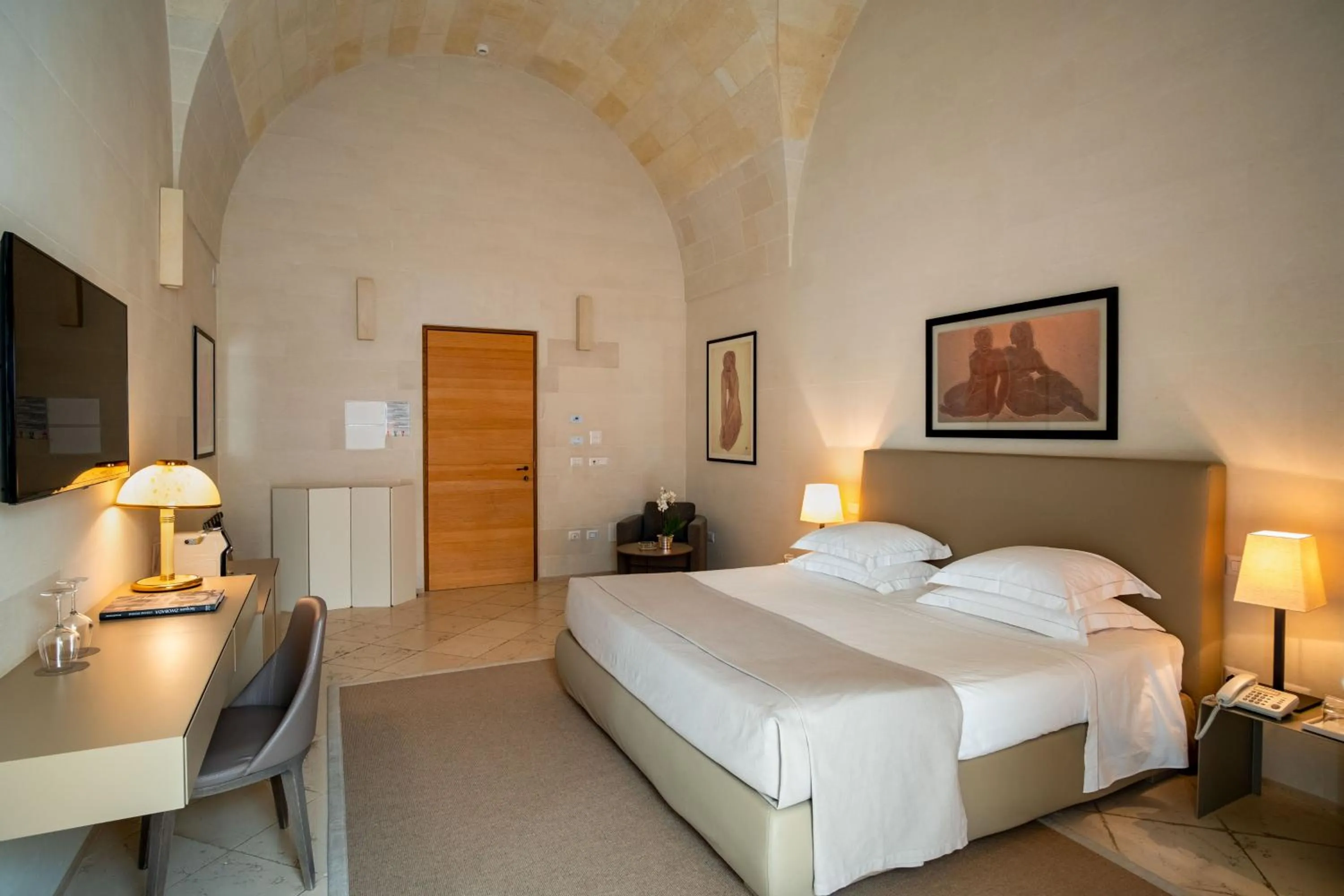 Bedroom, Bed in La Fiermontina Luxury Home Hotel