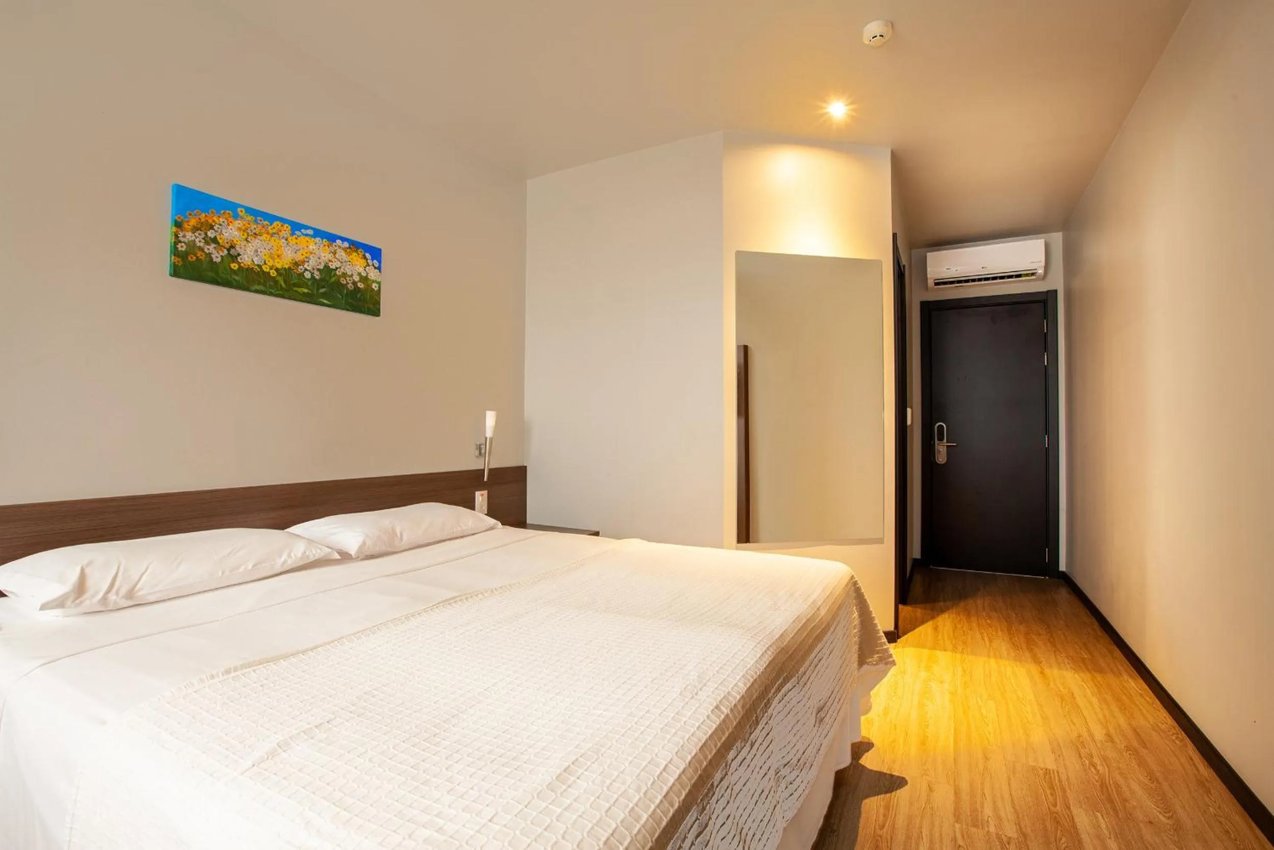 Bed in Tri Hotel Executive Lajeado