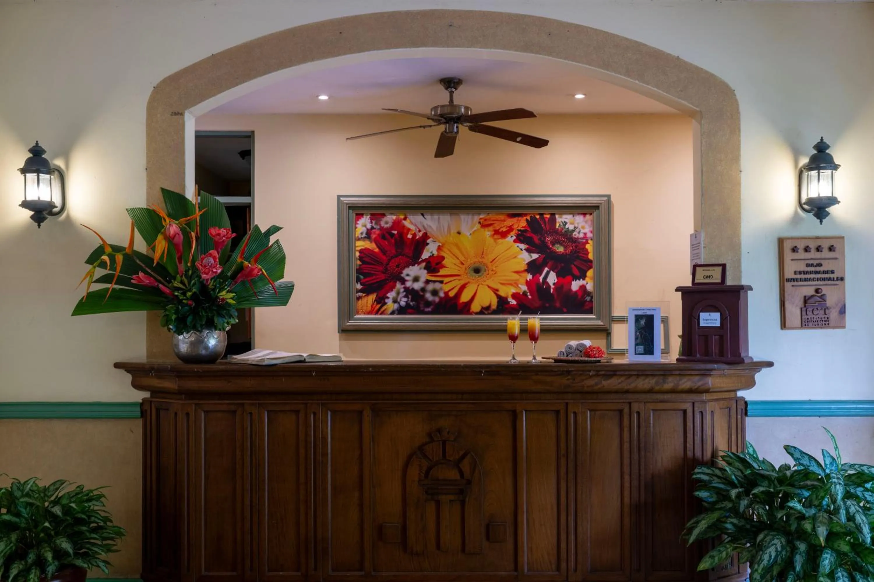Lobby or reception in Hotel Casa Turire