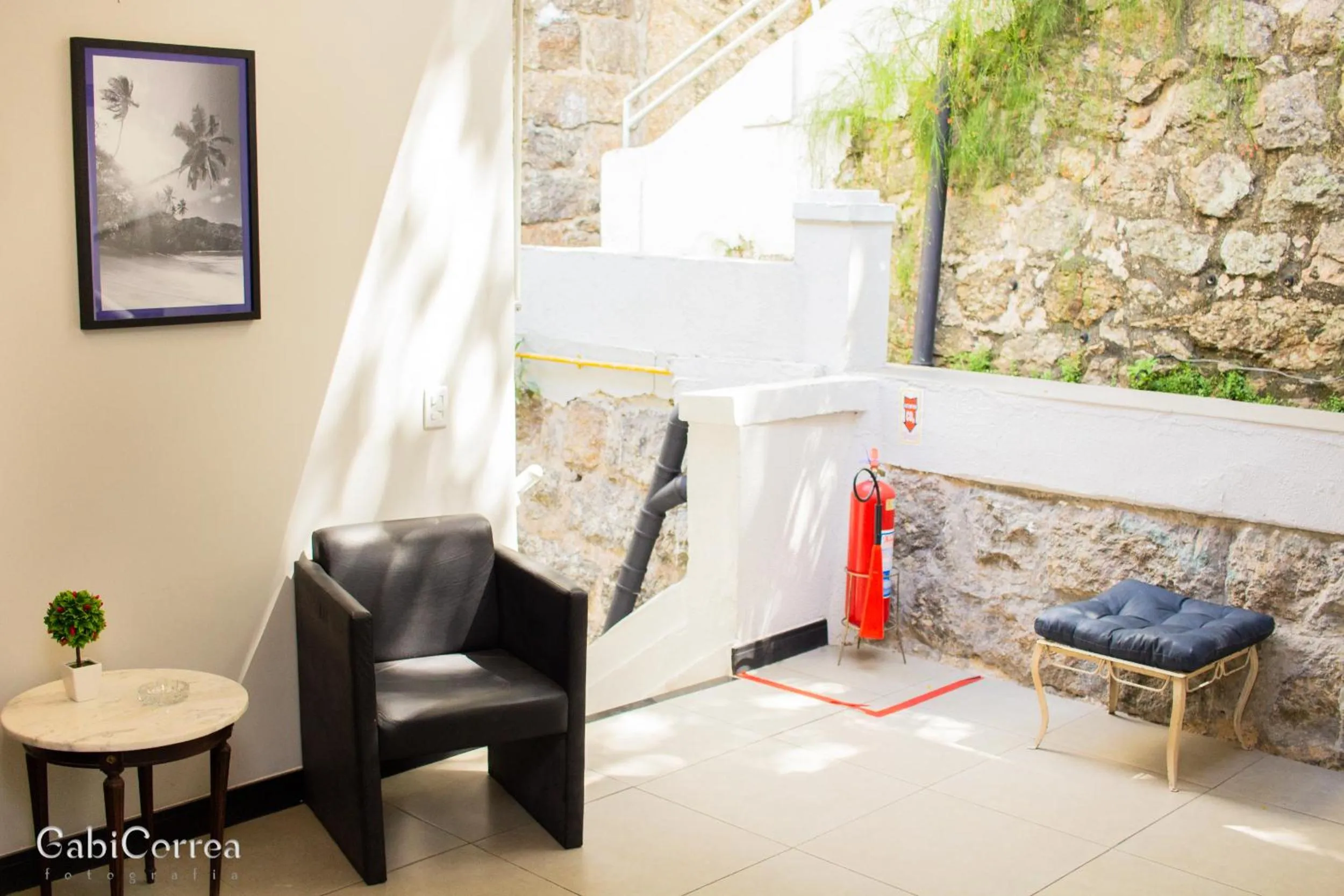 Living room in Icaraí Suítes