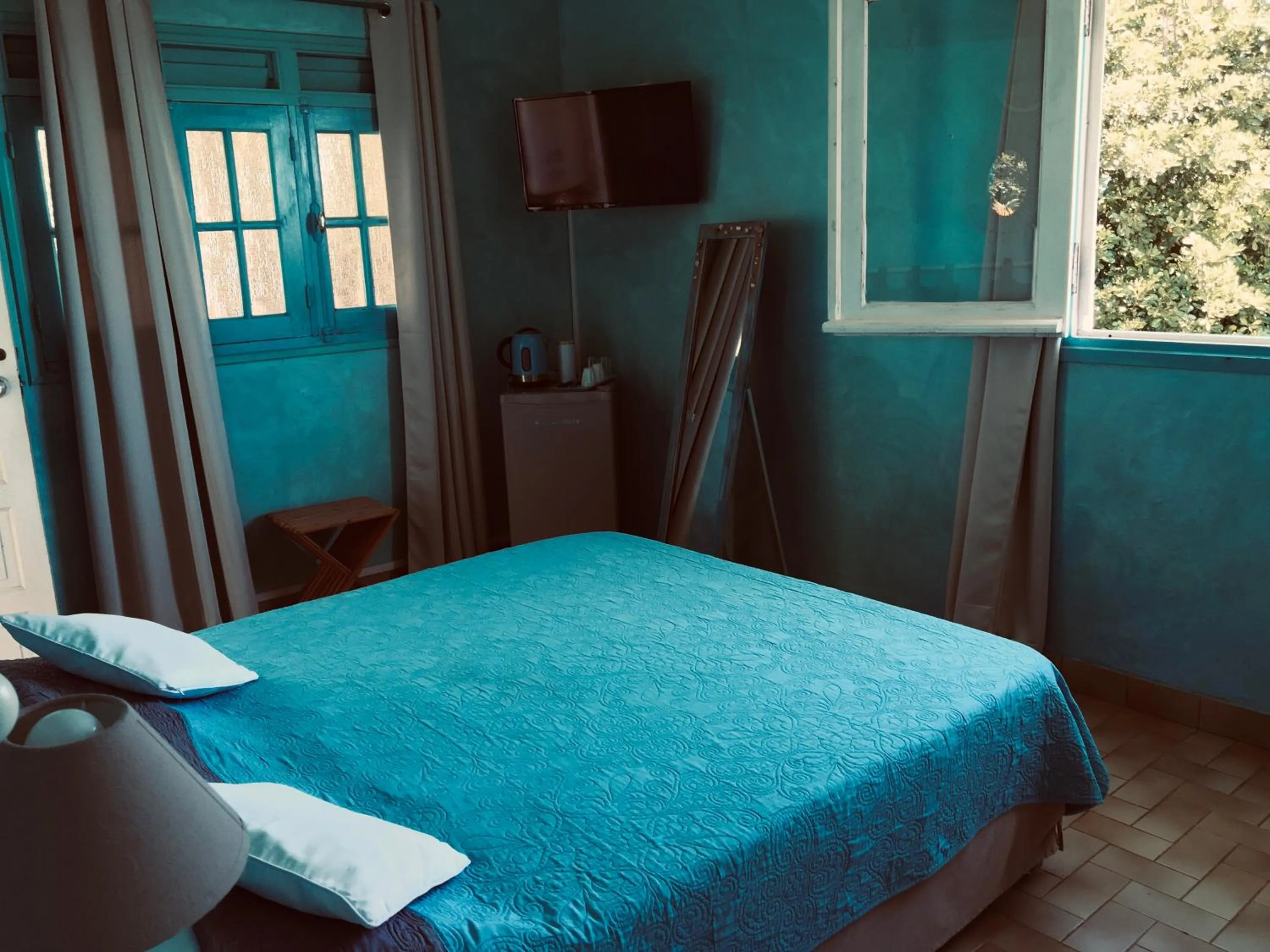 Bed in Hotel Cap Sud Caraibes