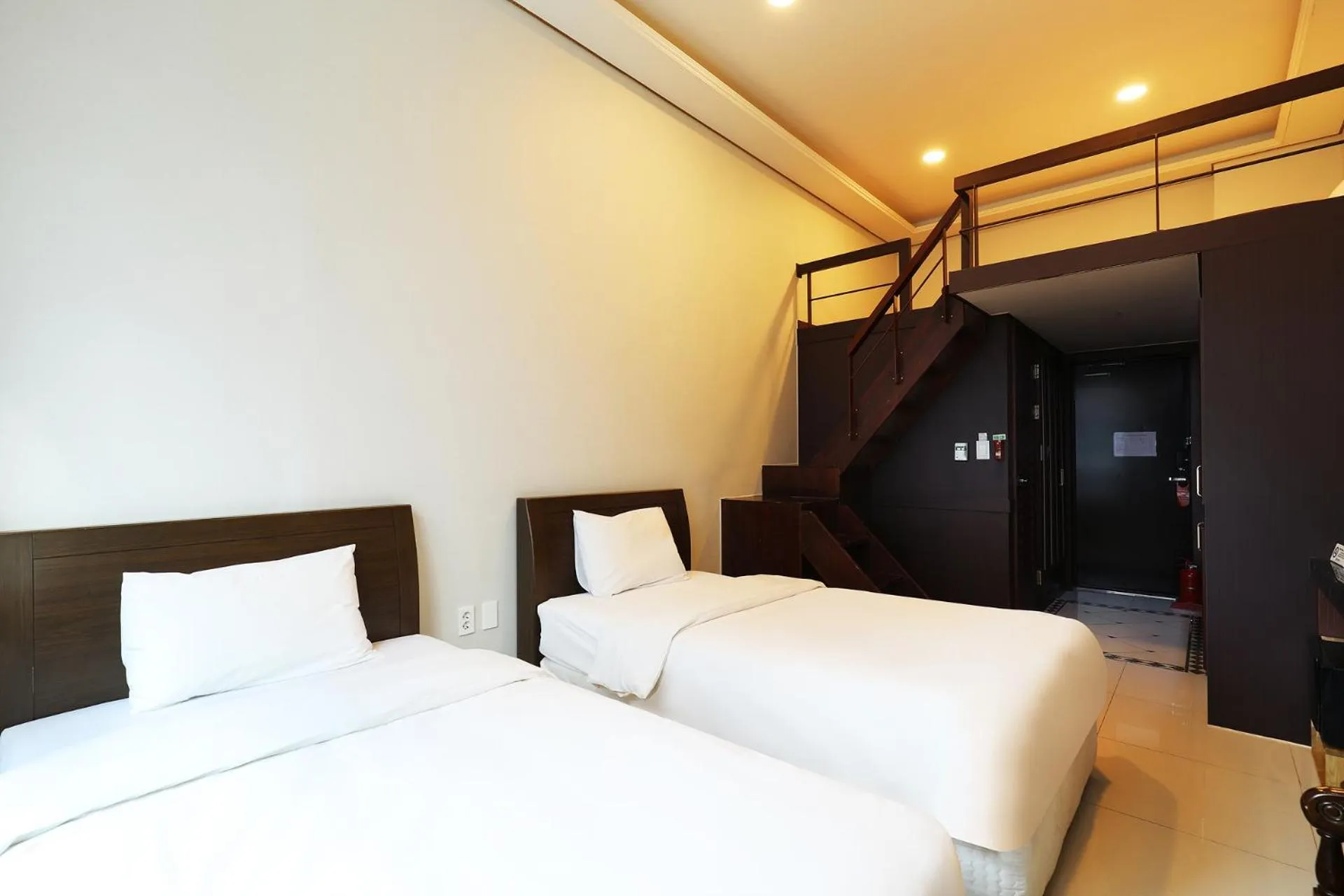 Bed in Intercity Seoul Hotel