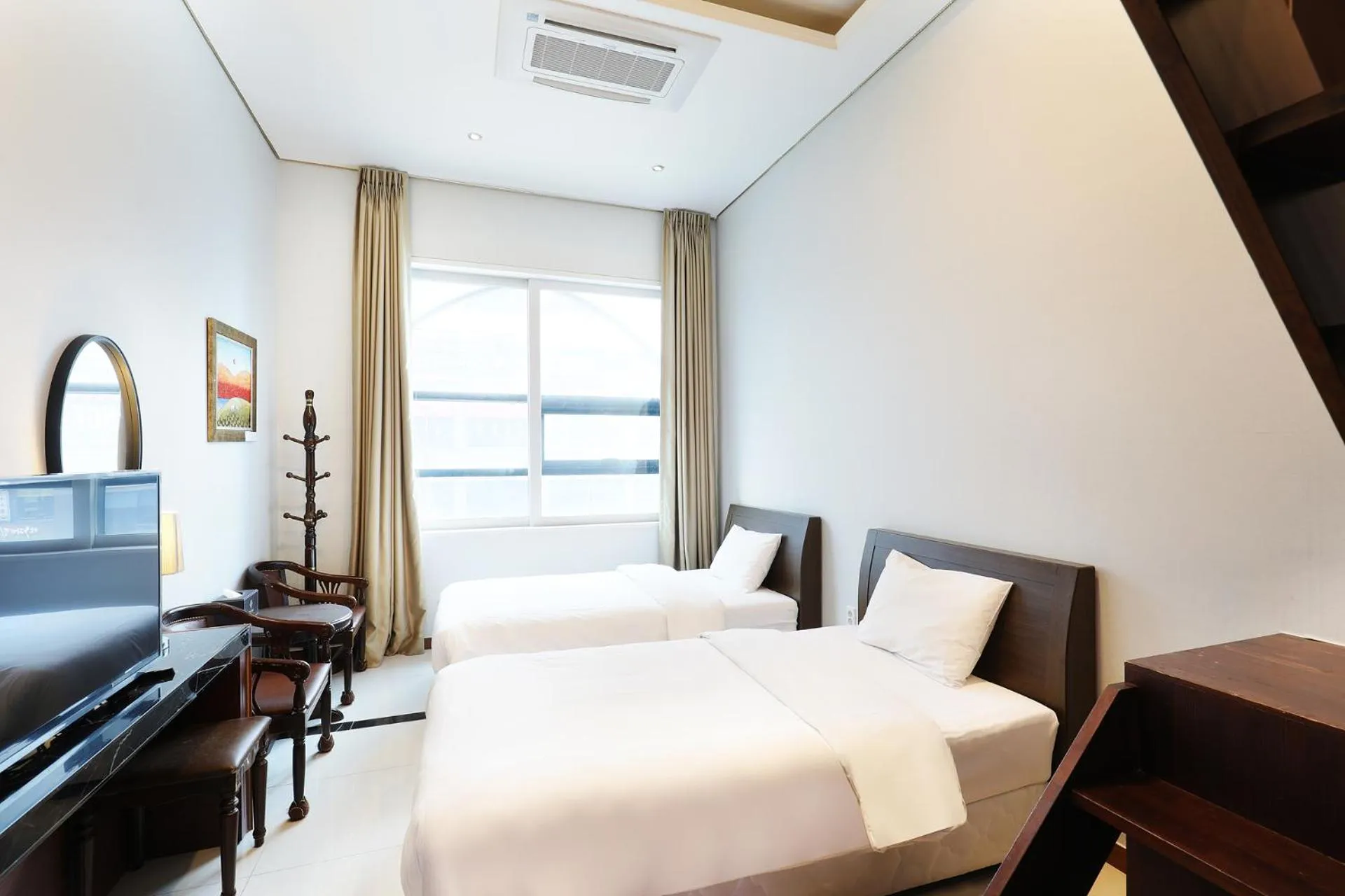 Bed in Intercity Seoul Hotel