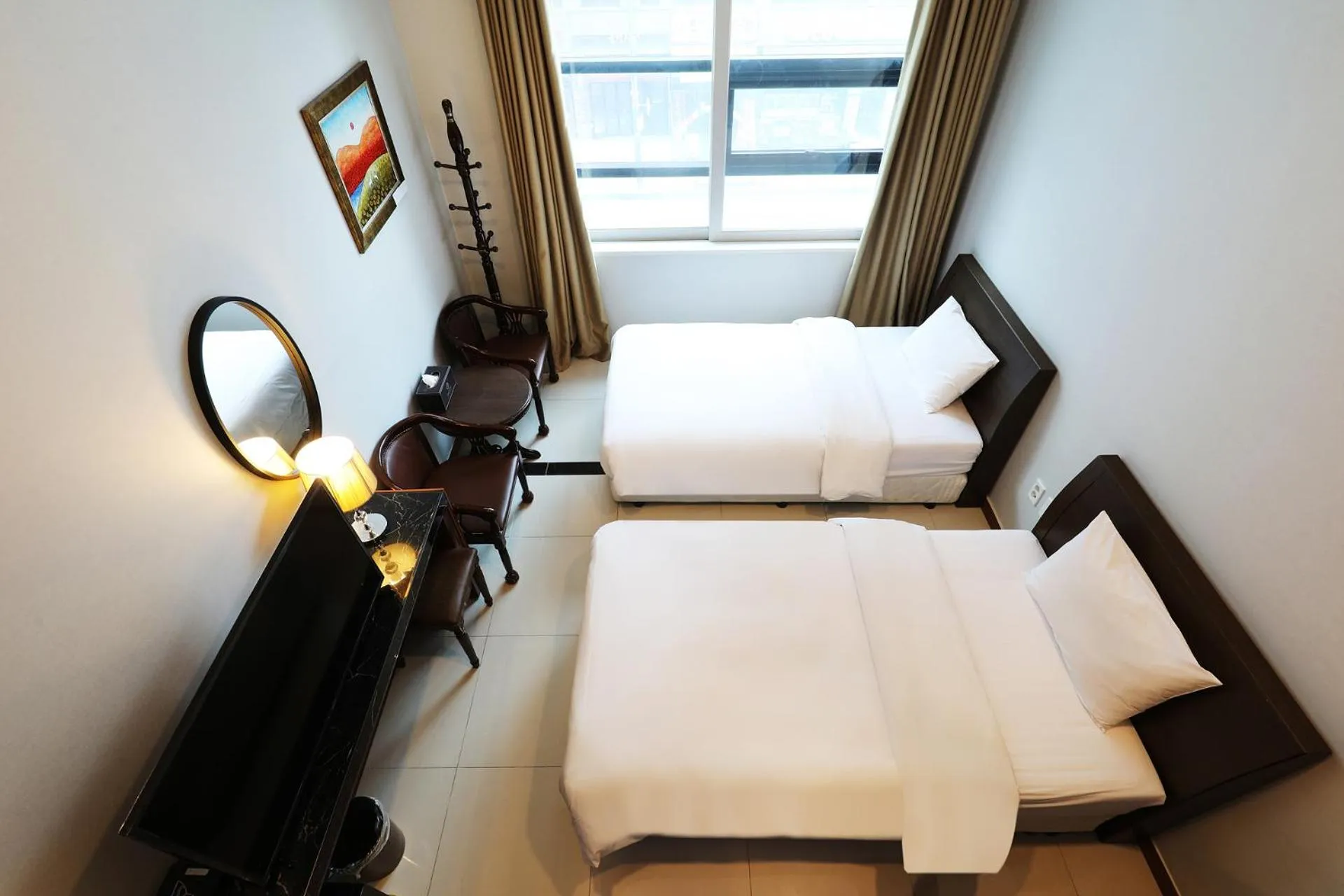 Bed in Intercity Seoul Hotel