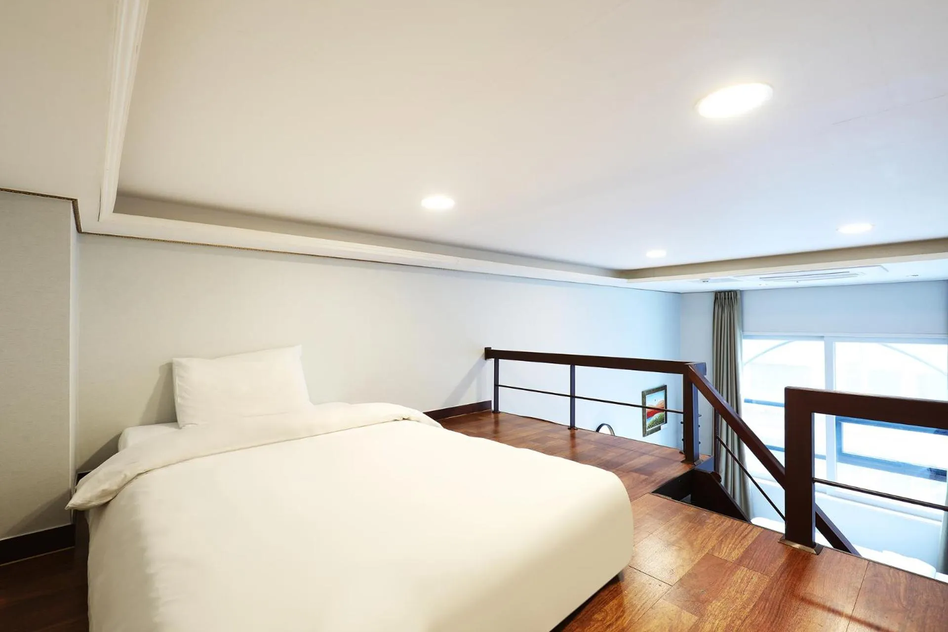 Bed in Intercity Seoul Hotel