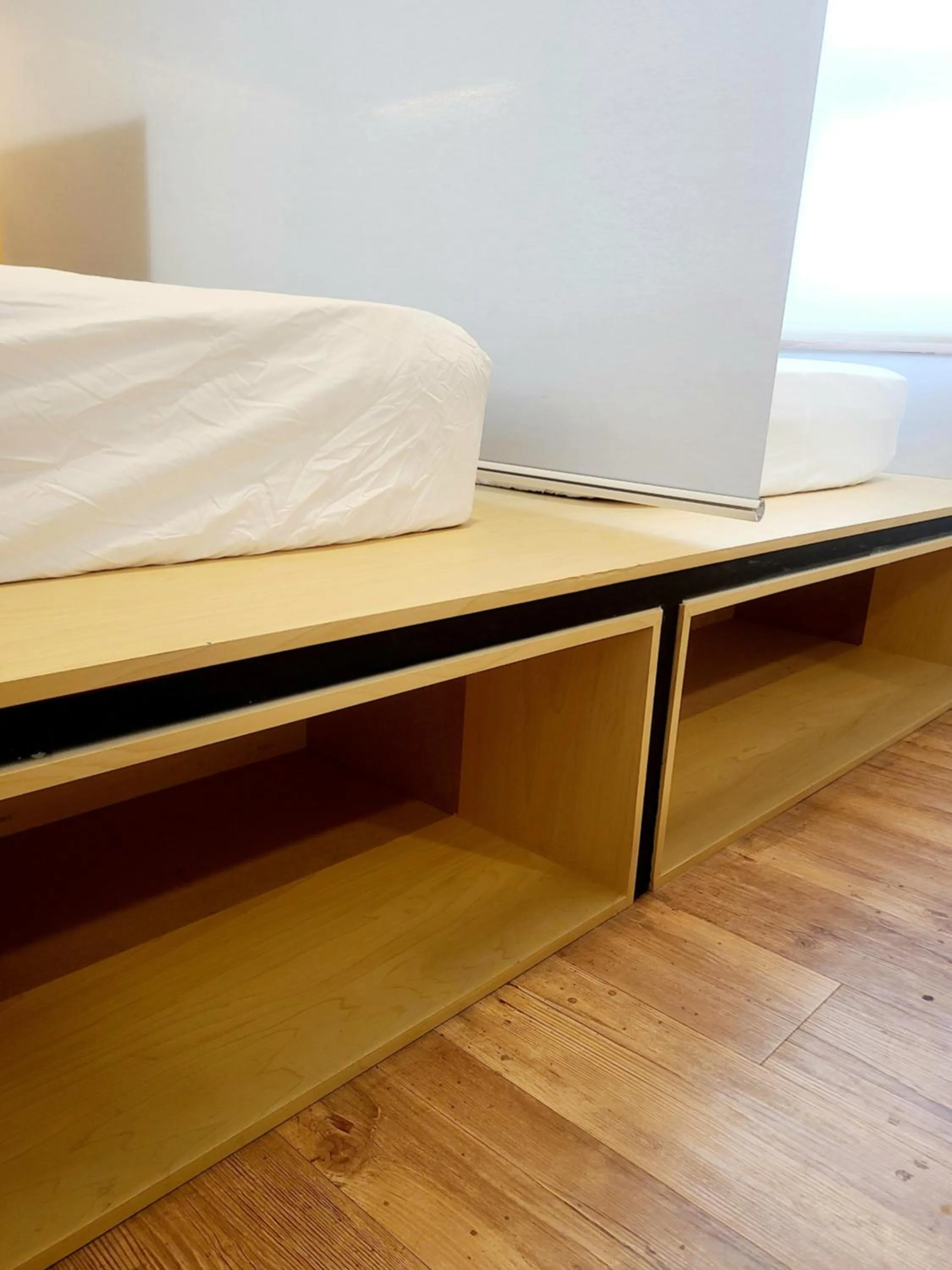 Bed in Elephant Hostel Nampo