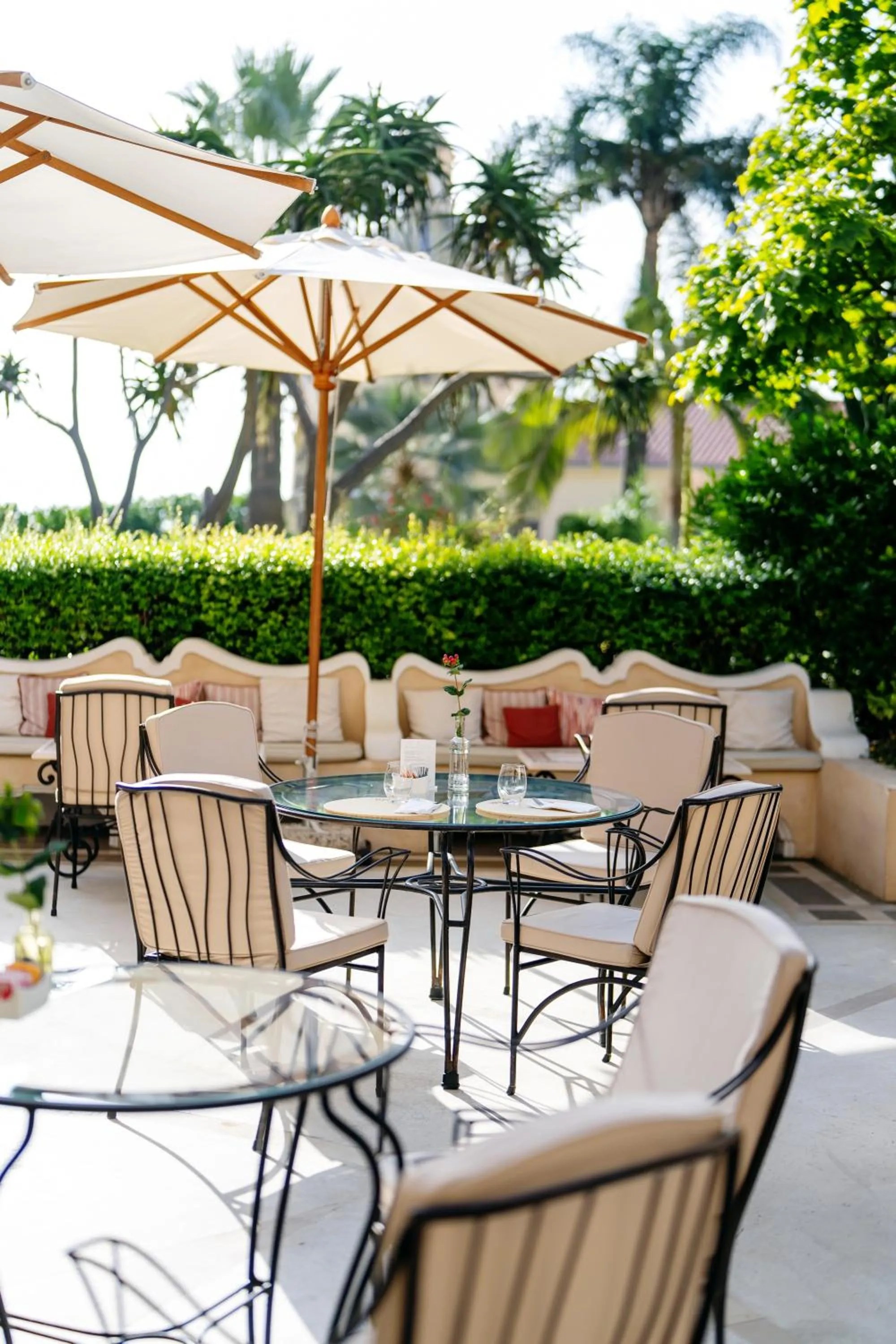 Dining area in Hotel Palazzo Murat