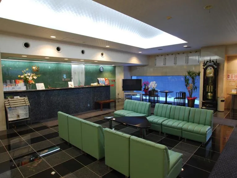 Lobby or reception in 南福岡グリーンホテル-Minami Fukuoka Green Hotel