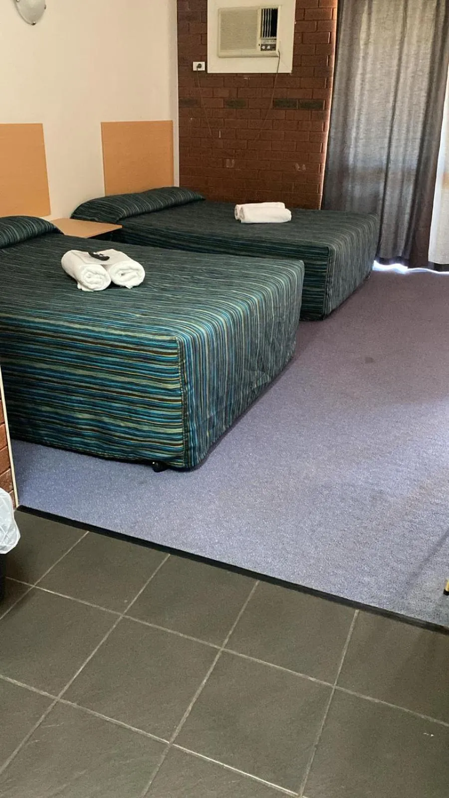 Bed in Budget Motel