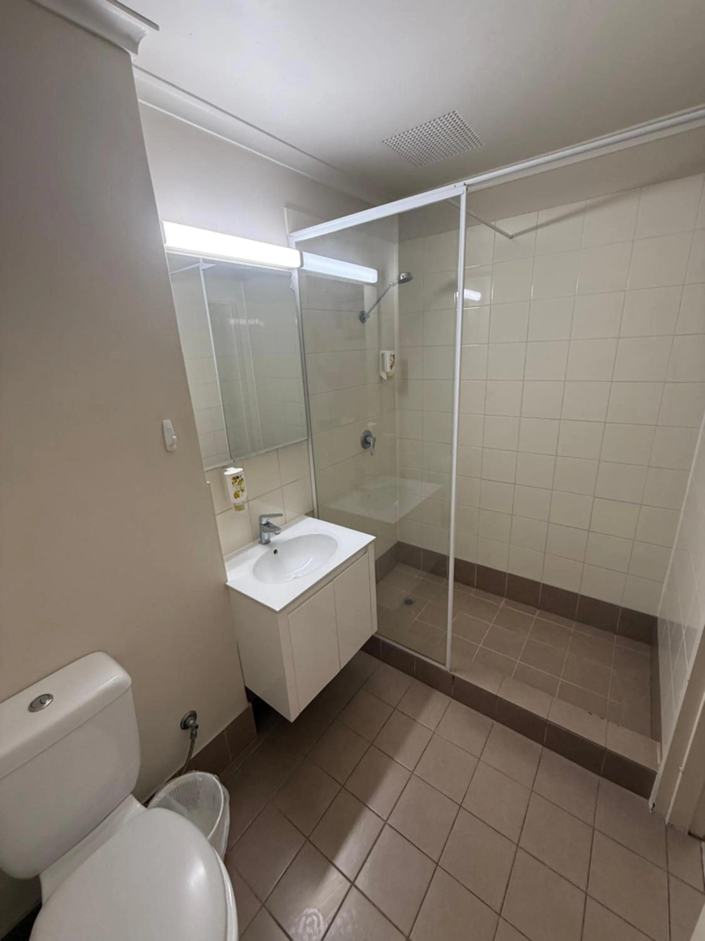 Shower in Budget Motel