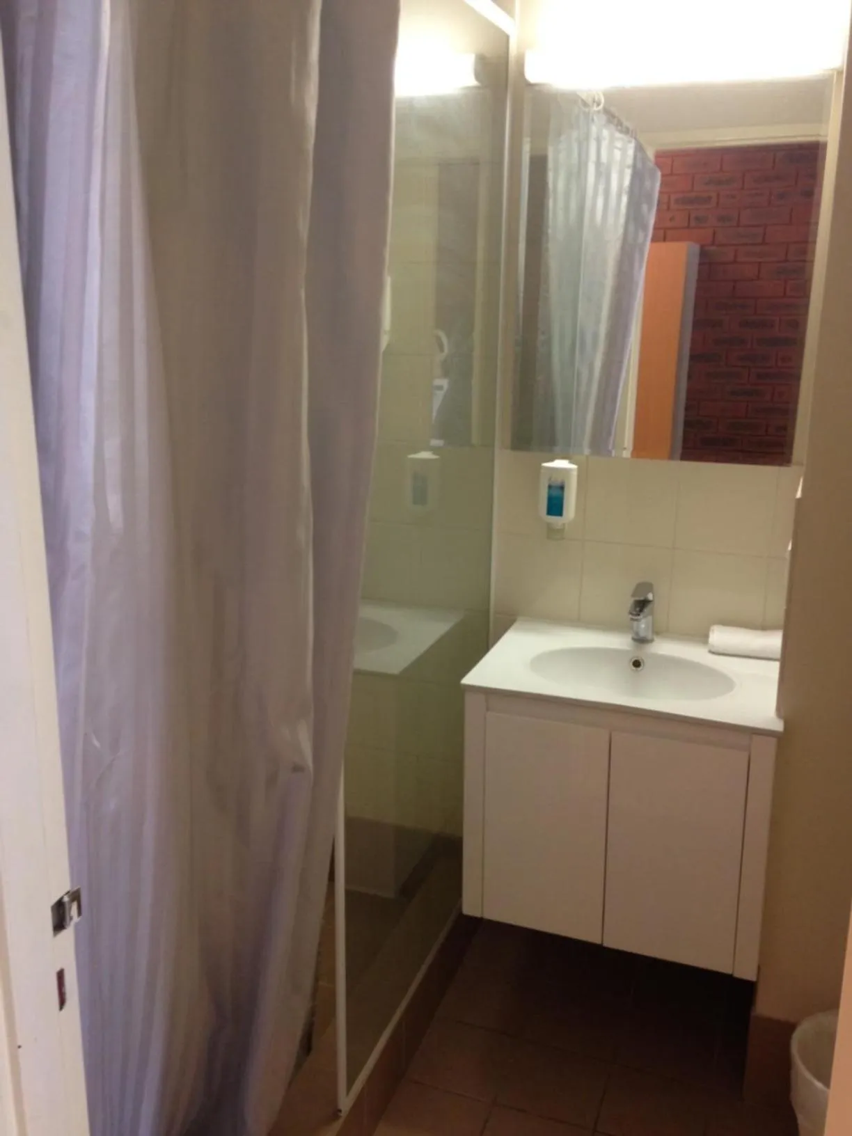 Toilet in Budget Motel