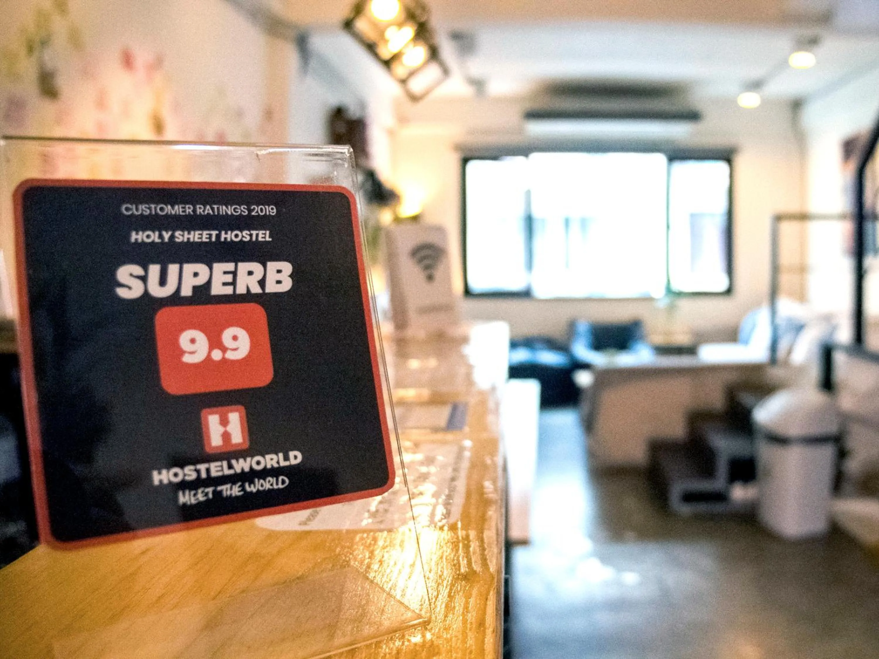 Property logo or sign in HOLY SHEET Hostel