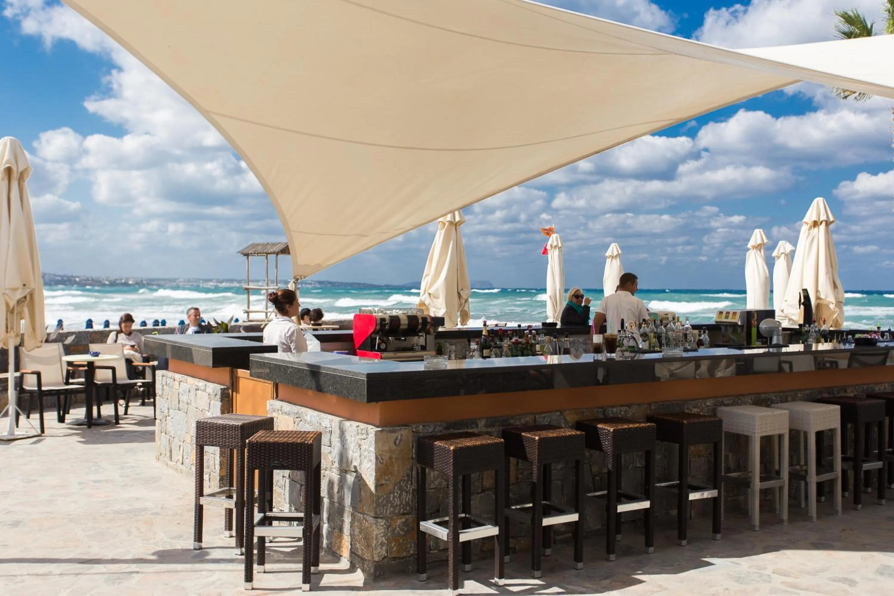 Lounge or bar in Dessole Malia Beach - All Inclusive