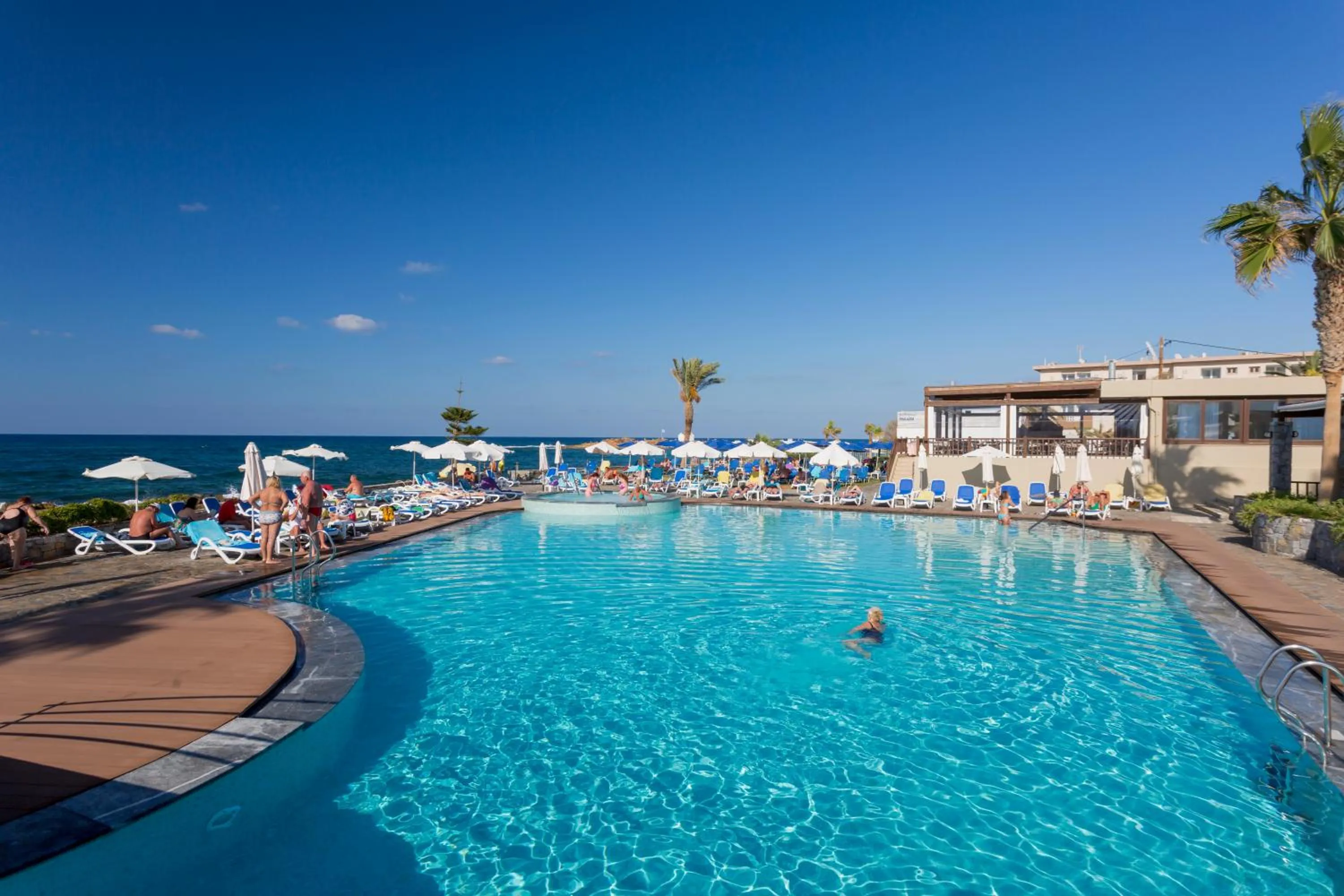 Swimming pool in Dessole Malia Beach - All Inclusive