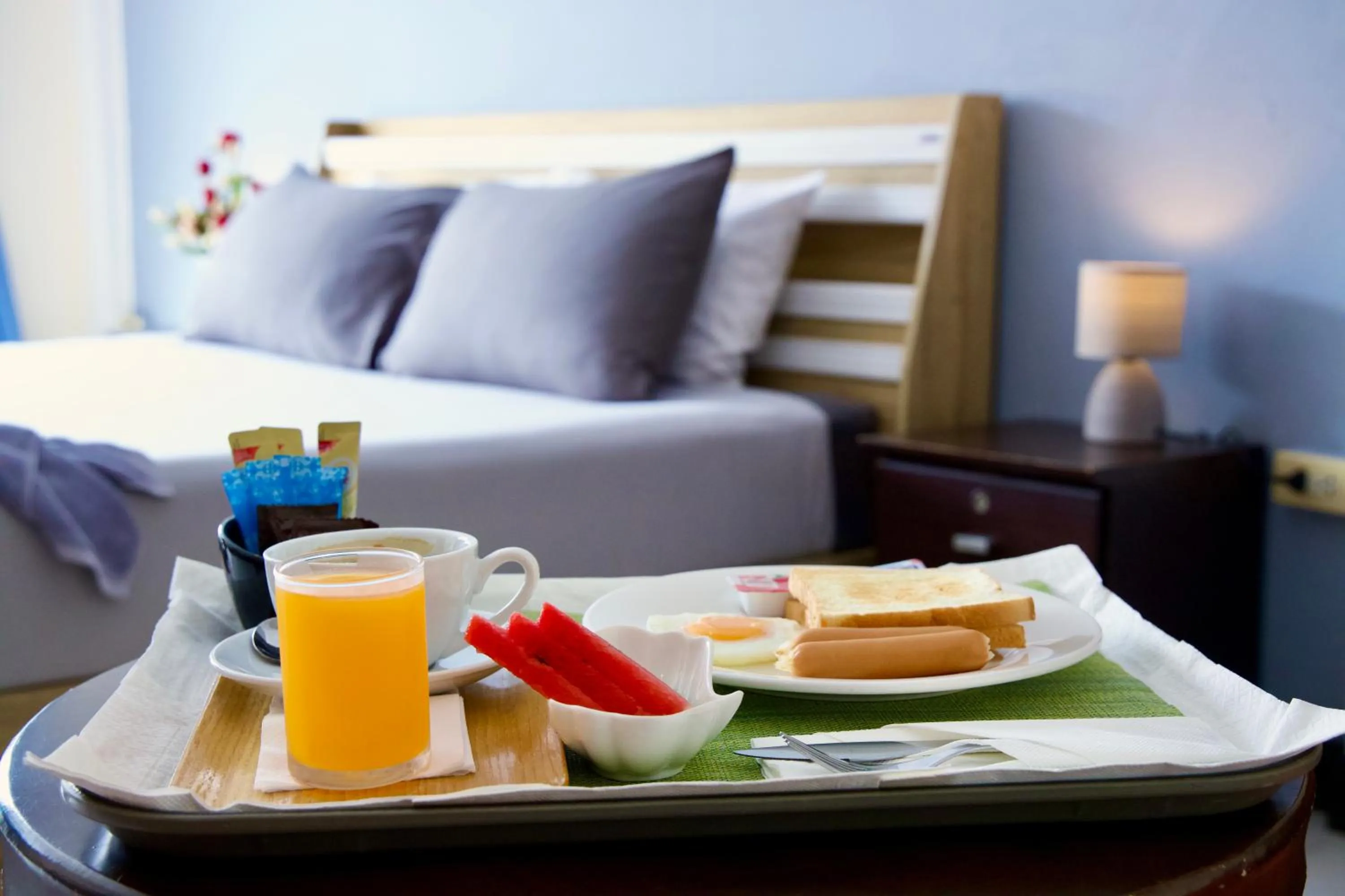 Bedroom, Bed in GOLDEN GUESTHOUSE by The Beach Cha Am