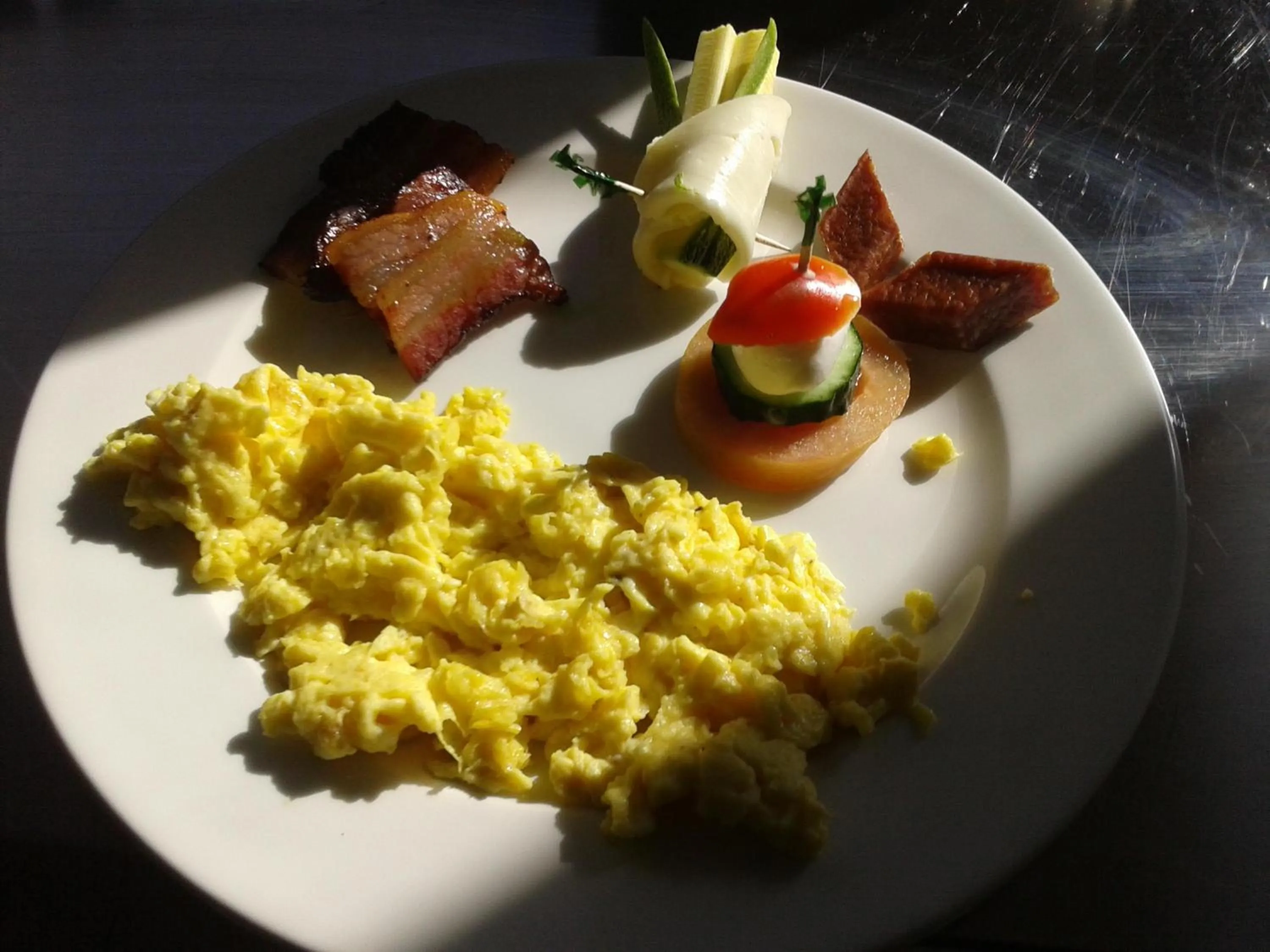 Food close-up in Hotel Madalù