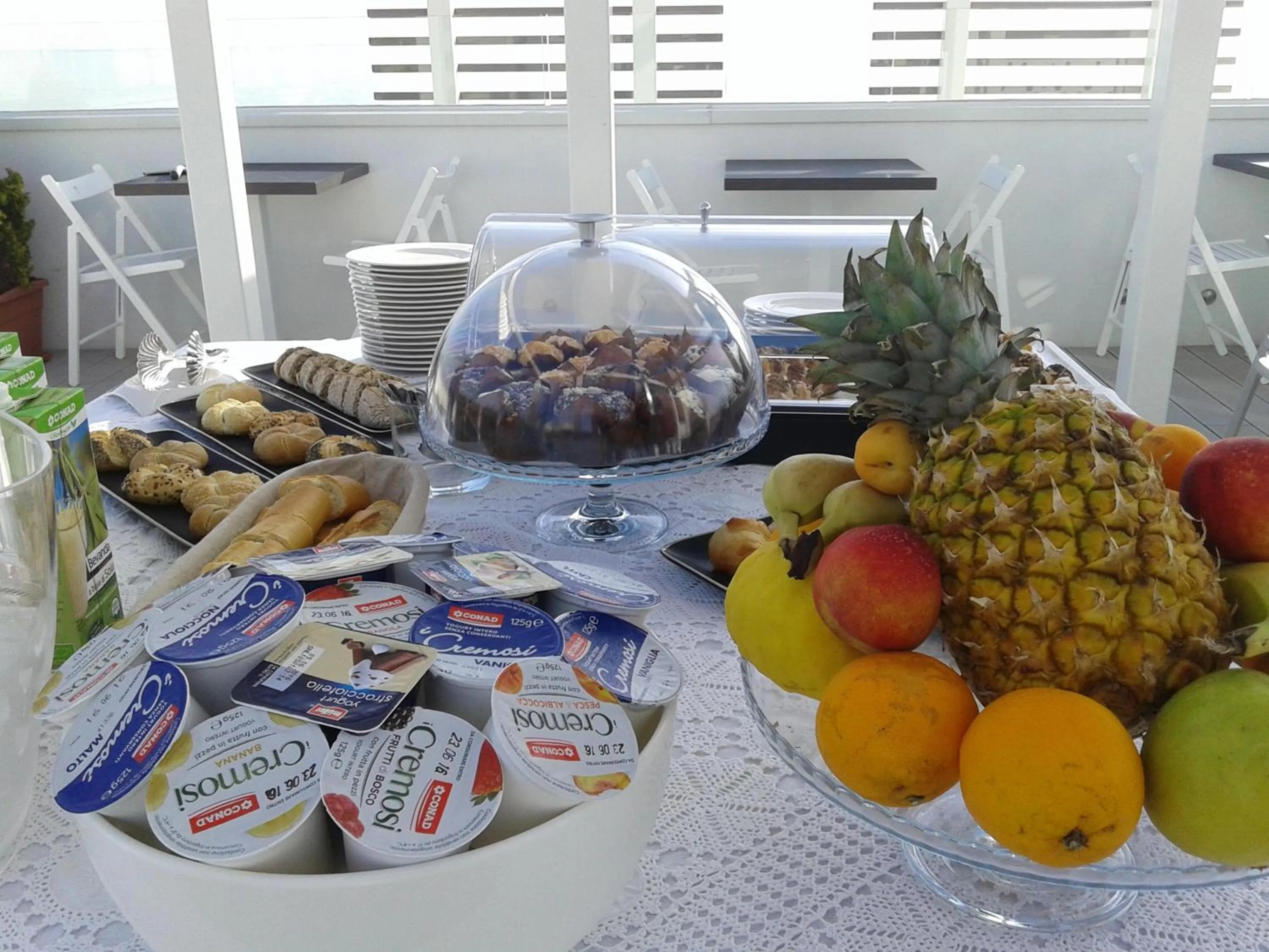 Food close-up in Hotel Madalù