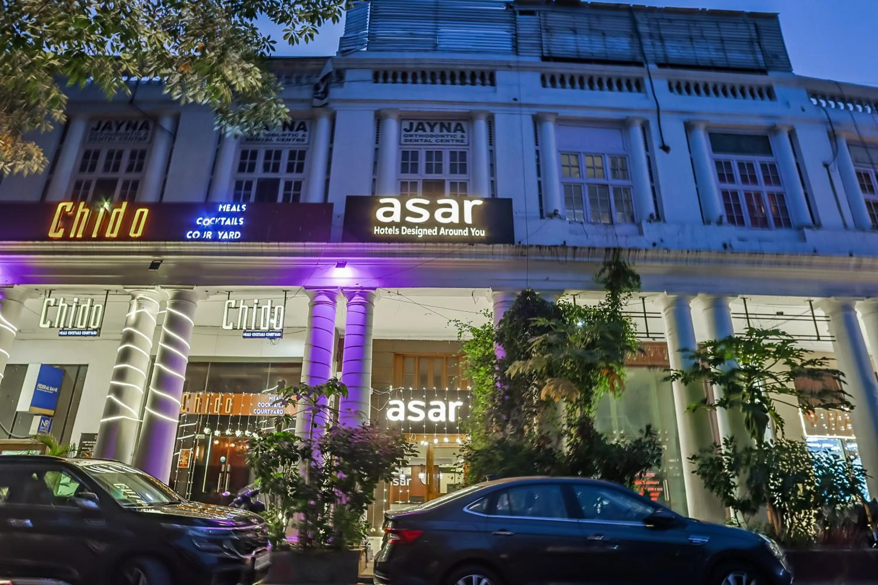Property building in asar CP Outer Circle by Orion Hotels