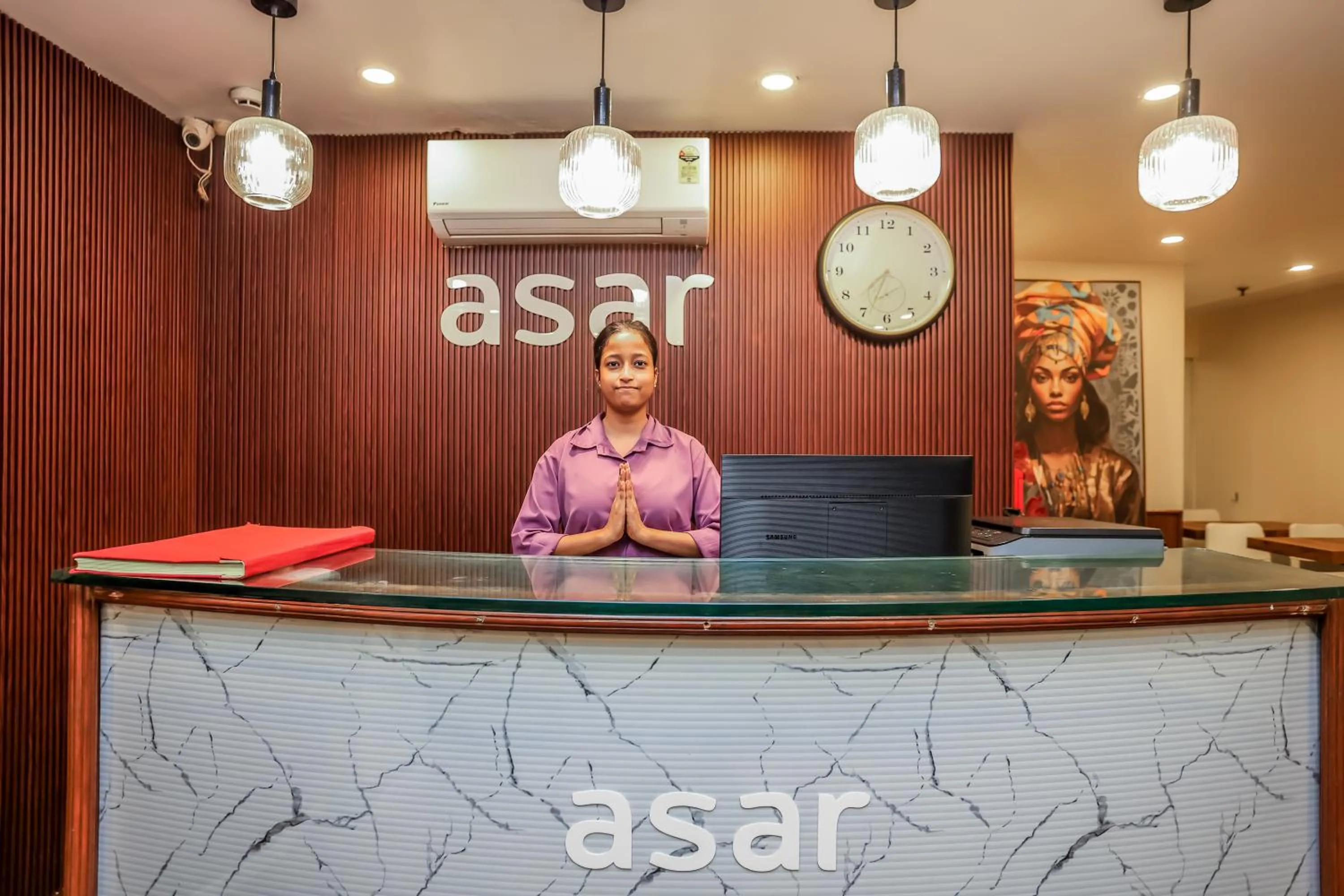 Lobby or reception in asar CP Outer Circle by Orion Hotels