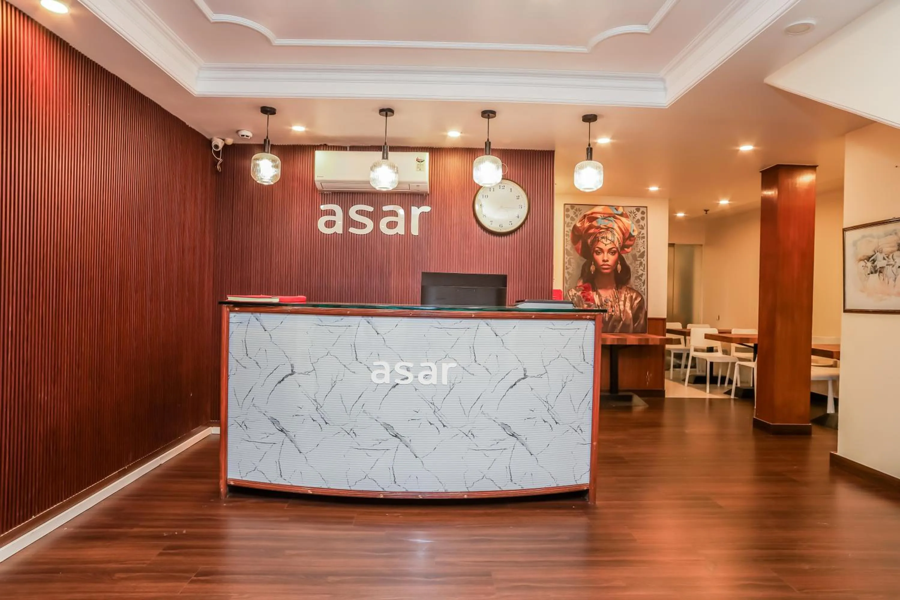 Lobby or reception in asar CP Outer Circle by Orion Hotels