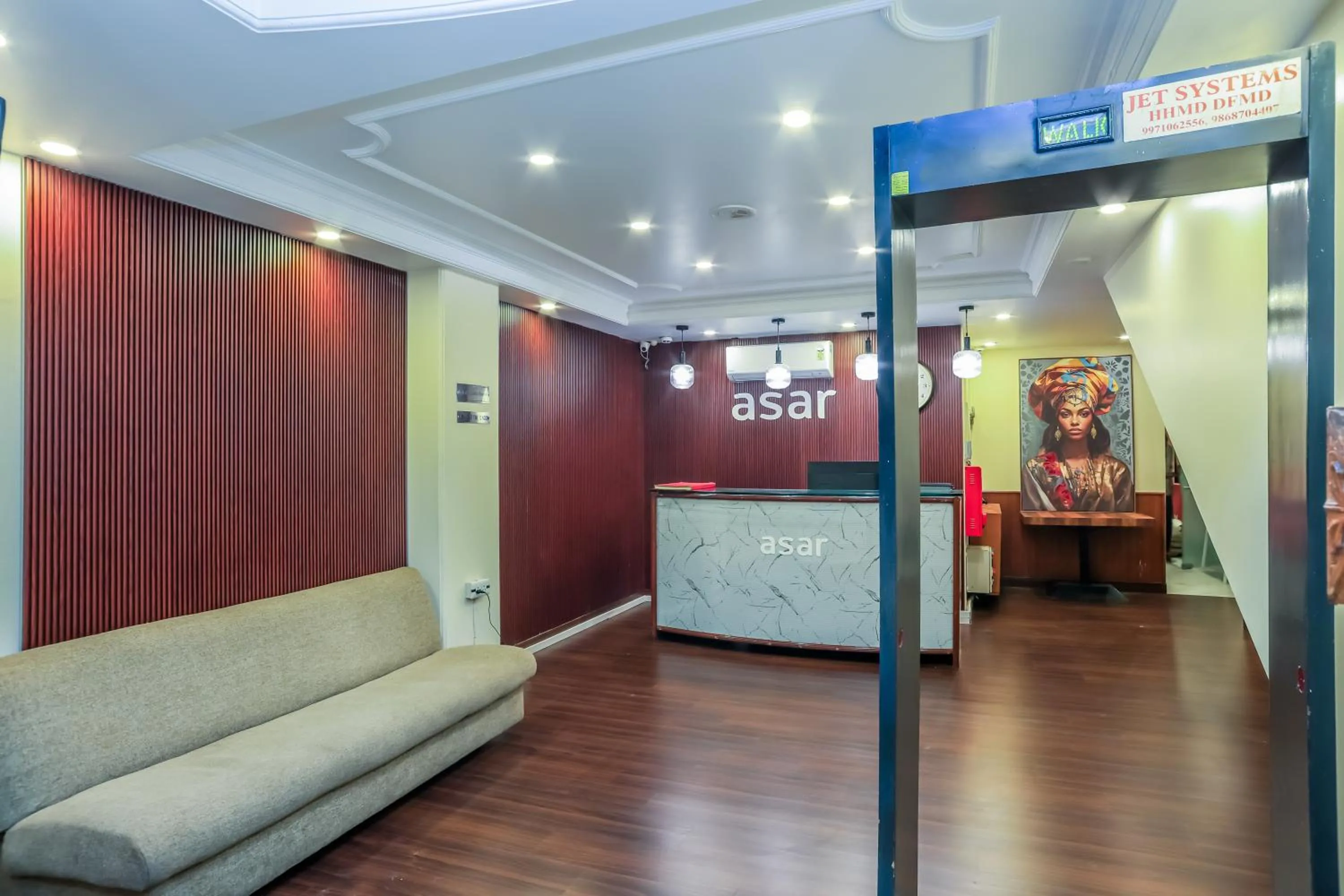 Lobby or reception in asar CP Outer Circle by Orion Hotels