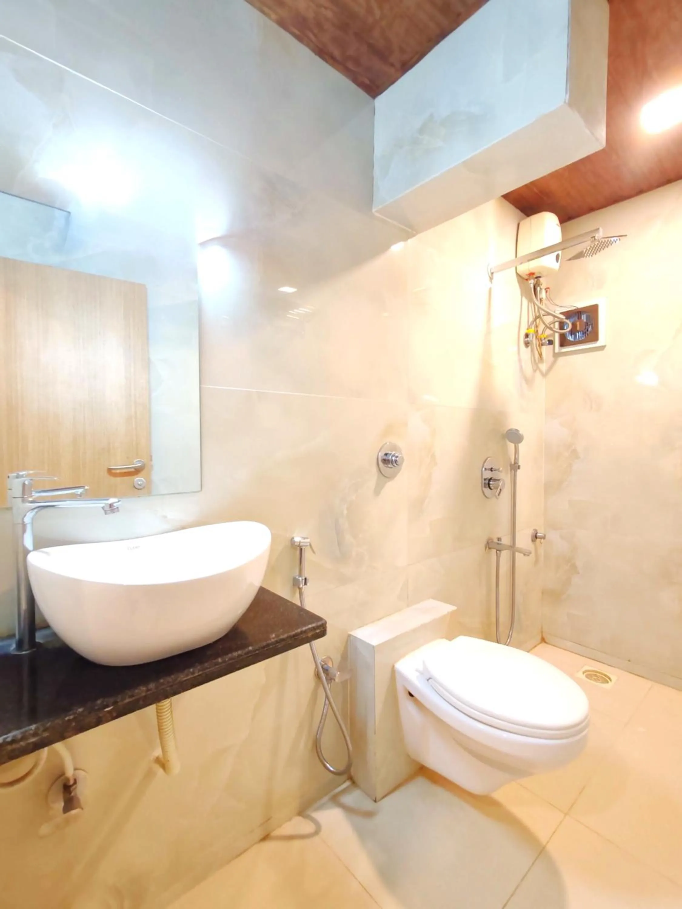 Bathroom in Hotel Aishwarya Residency