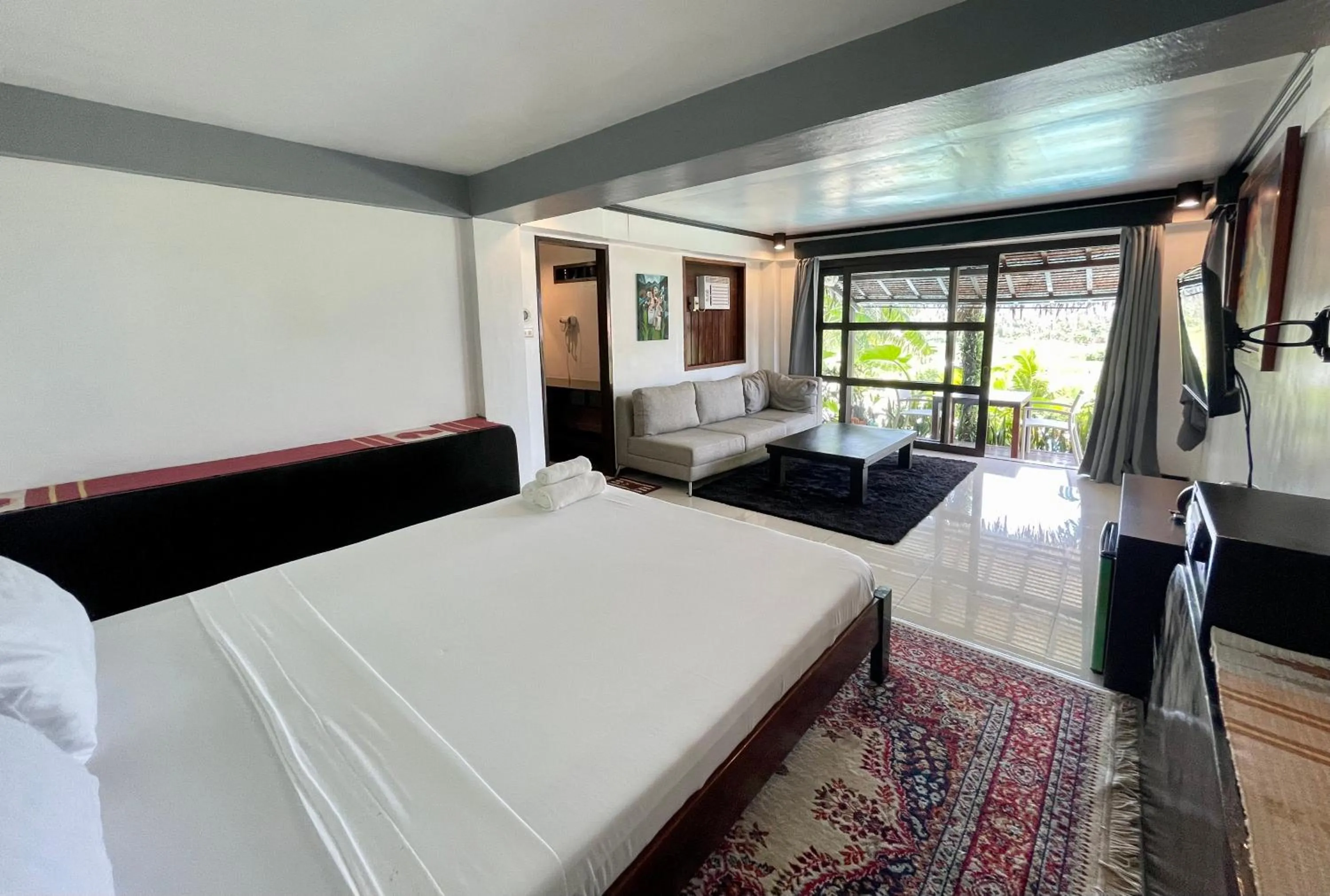 Bed in Villa Maya