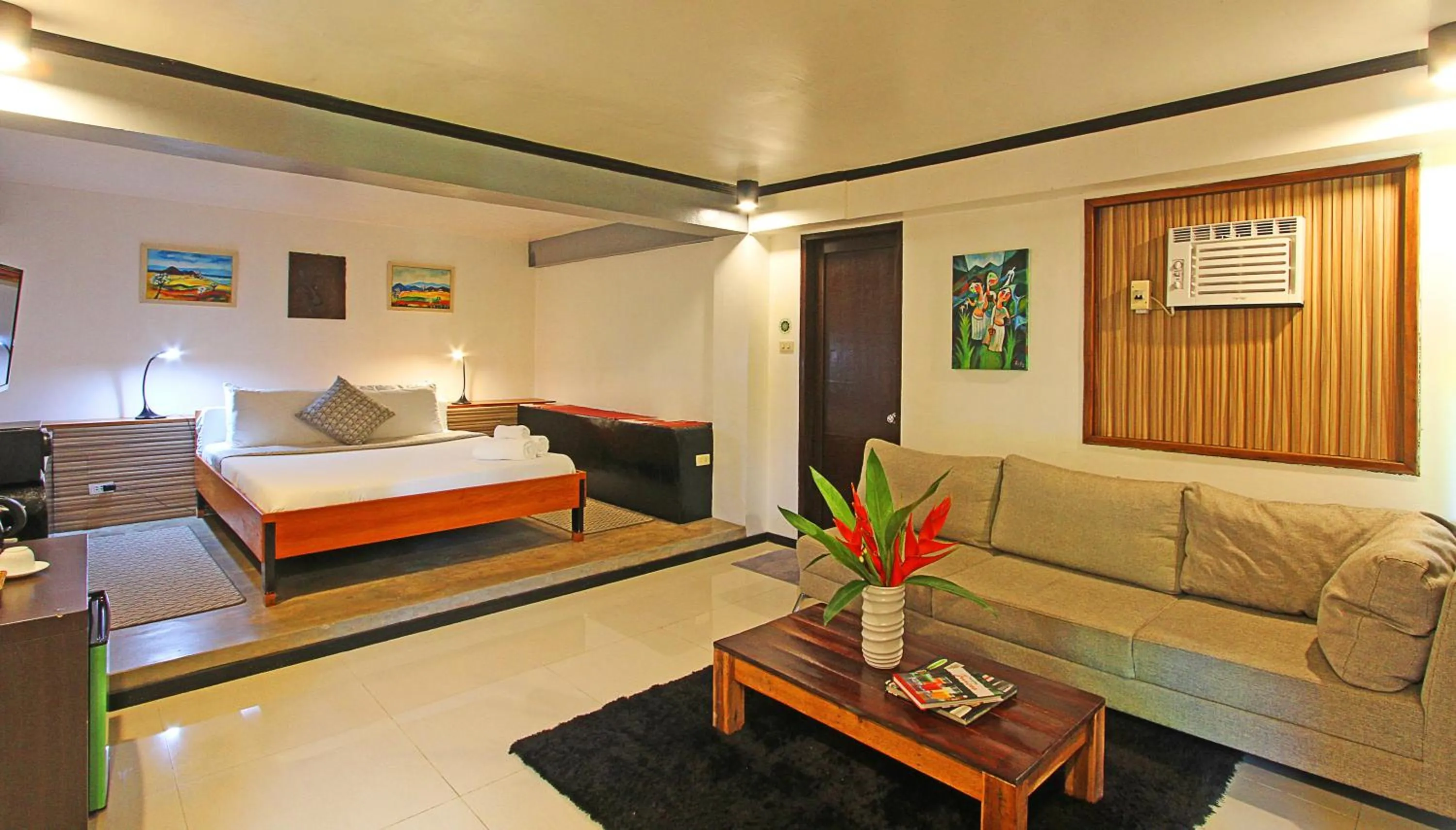 Bed in Villa Maya