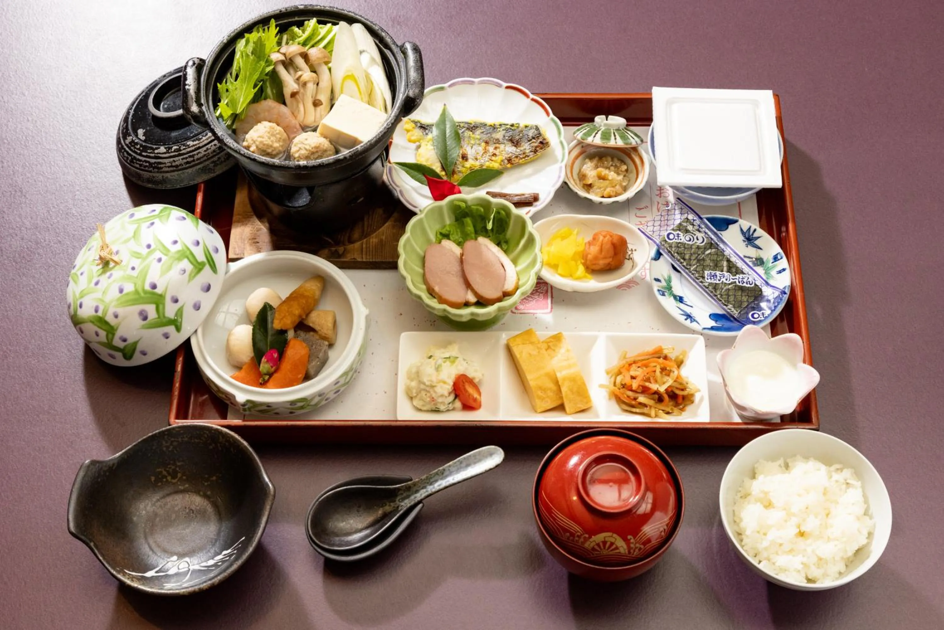 Breakfast in Shirahama Onsen Kisyu Hanto